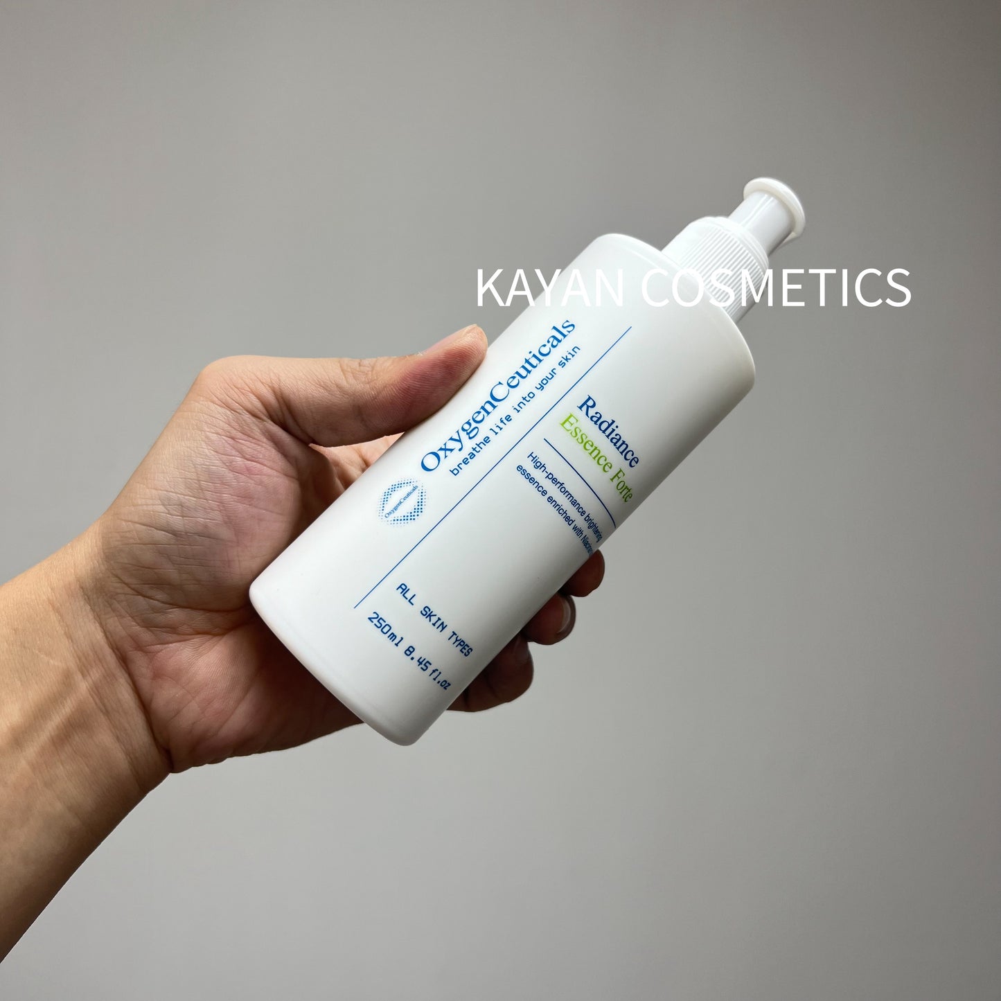 ❤️4千好評 包順豐‼️ 韓國 OxygenCeuticals 強效煥采精華乳 250ml Oxygen Ceuticals - Radiance Essence Forte 250ml Oxygen Ceuticals