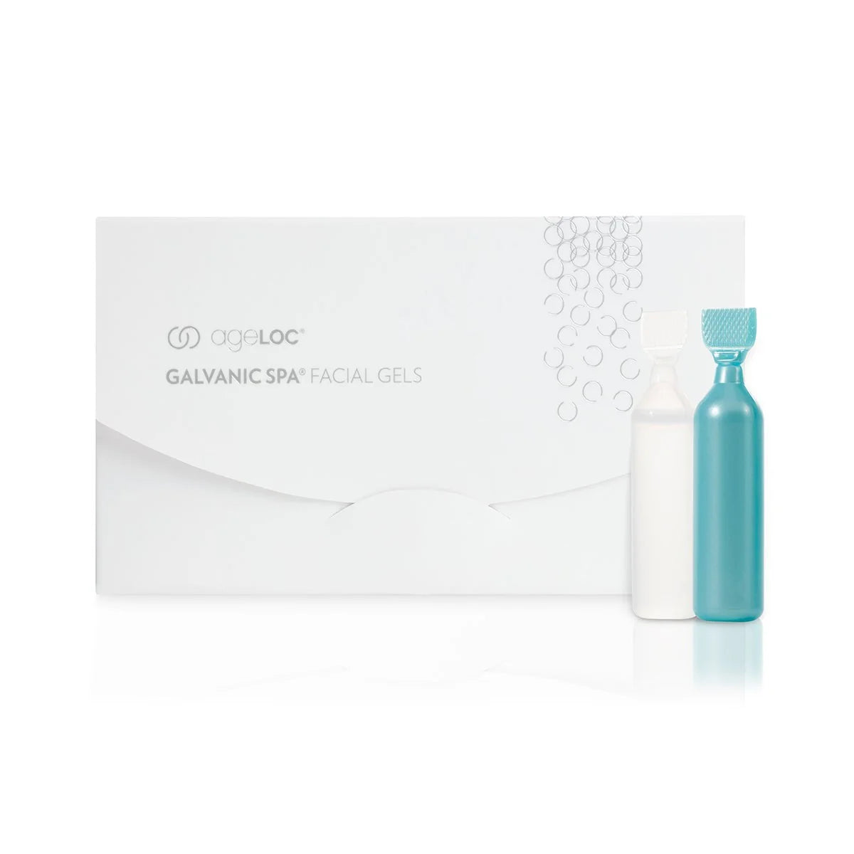包郵 NuSkin Ageloc Galvanic Spa Facial Gel (1 box) NuSkin ageLOC® 美顏精華 (淨膚精華及修護精華) 1box NuSkin 藍白膠 如新