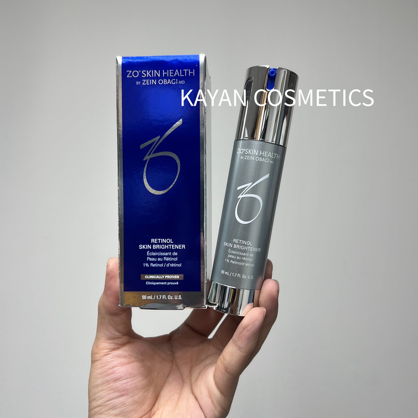 27日期 亮白1% A醇 Retinol 包順豐 亮肌淡斑 包順豐!美國 ZO skin health Health Retinol Skin Brightener 1% Retinol 亮肌淡斑精華 50ml ZOskin