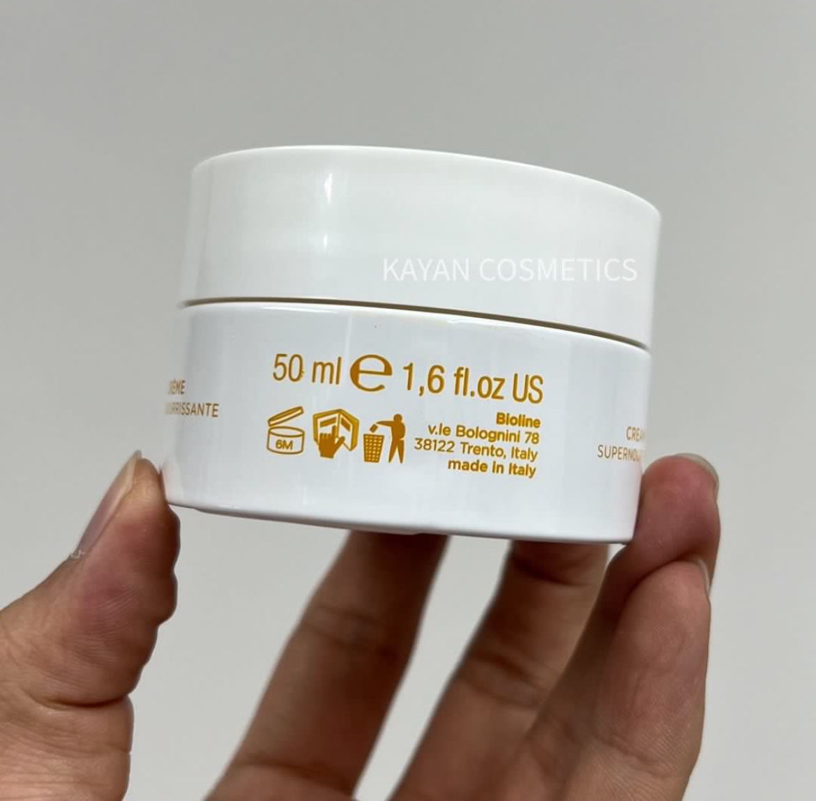 緊致提拉 包順豐 意大利 Bioline Jato 米藍米嵐 泊歐藍 原生活力滋養面霜 緊致提拉 VITA+ CReME SUPERNOURRISSANTE 50ml