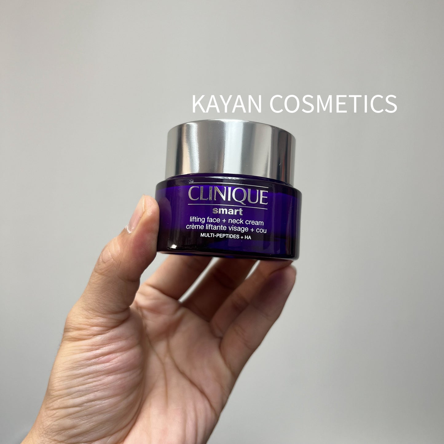 包順豐 CLINIQUE 紫光「彈力帶」面頸霜50ml smart lifting face + neck cream