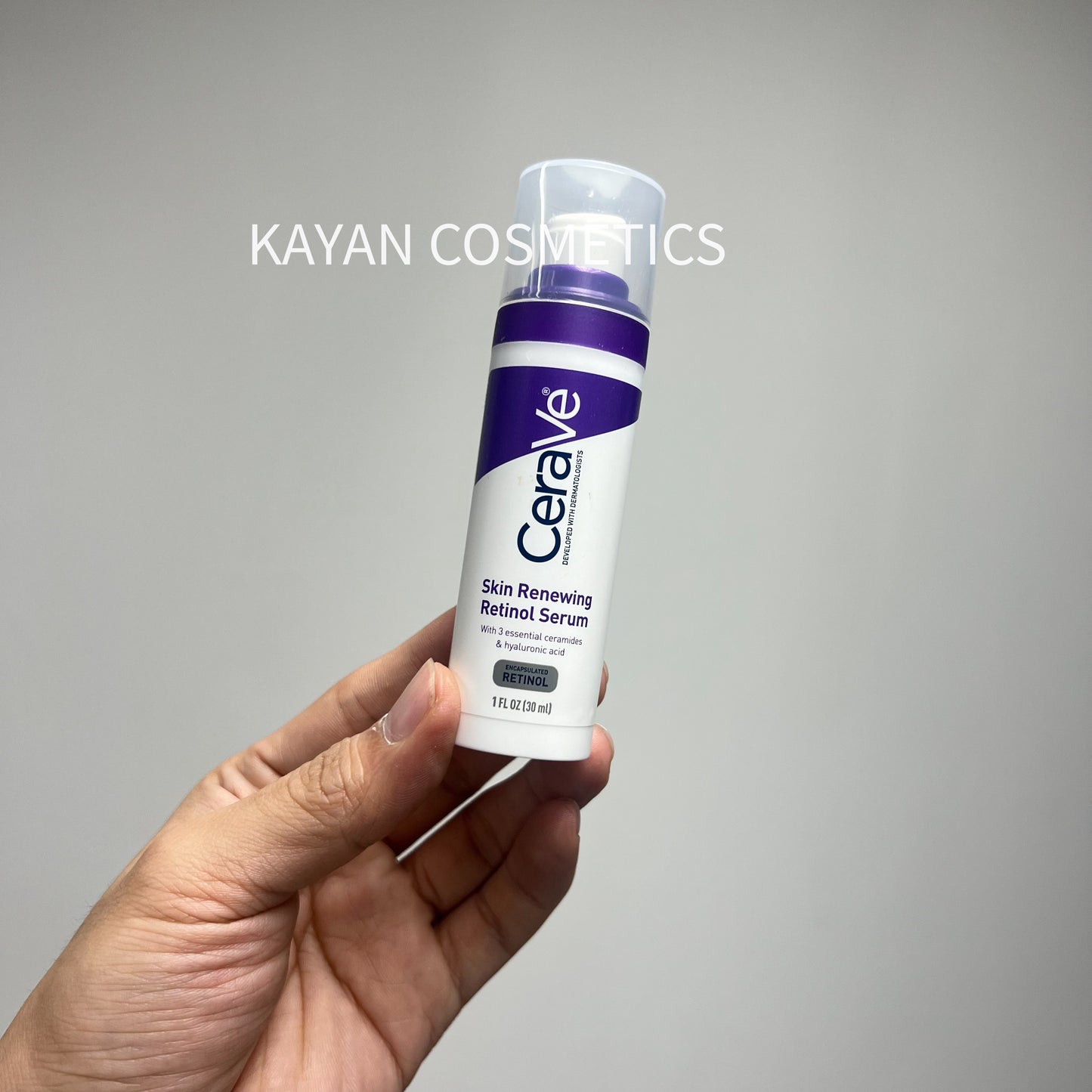 A醇 包順豐 CeraVe Retinol Serum 適樂膚 A醇精華 美國 適敏膚 抗皺抗衰老淡化皺紋細紋30ml Skin Renewing Retinol Serum