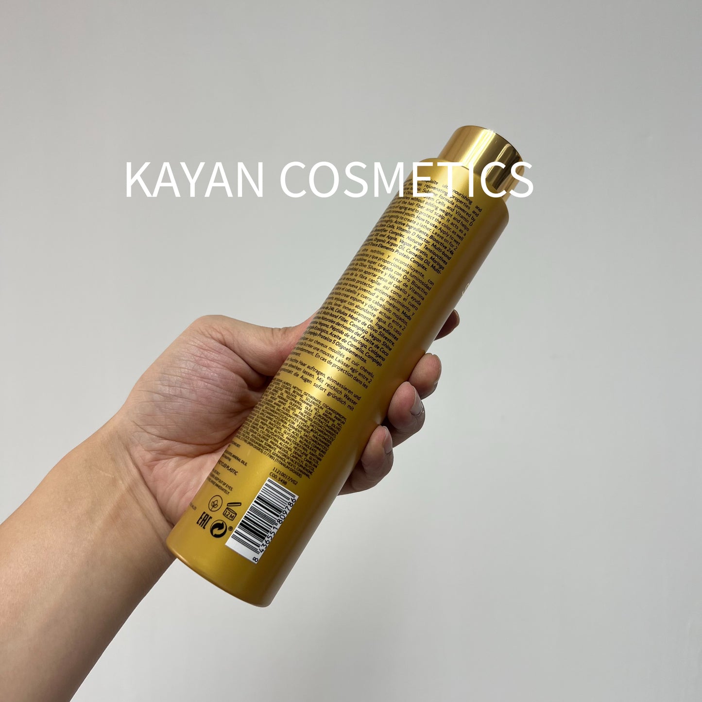 包順豐 MiriamQuevedo SUBLIME GOLD 迷蓮卡薇 黃金洗髮水護髮素髮油250ml亮澤毛躁潔淨 mq