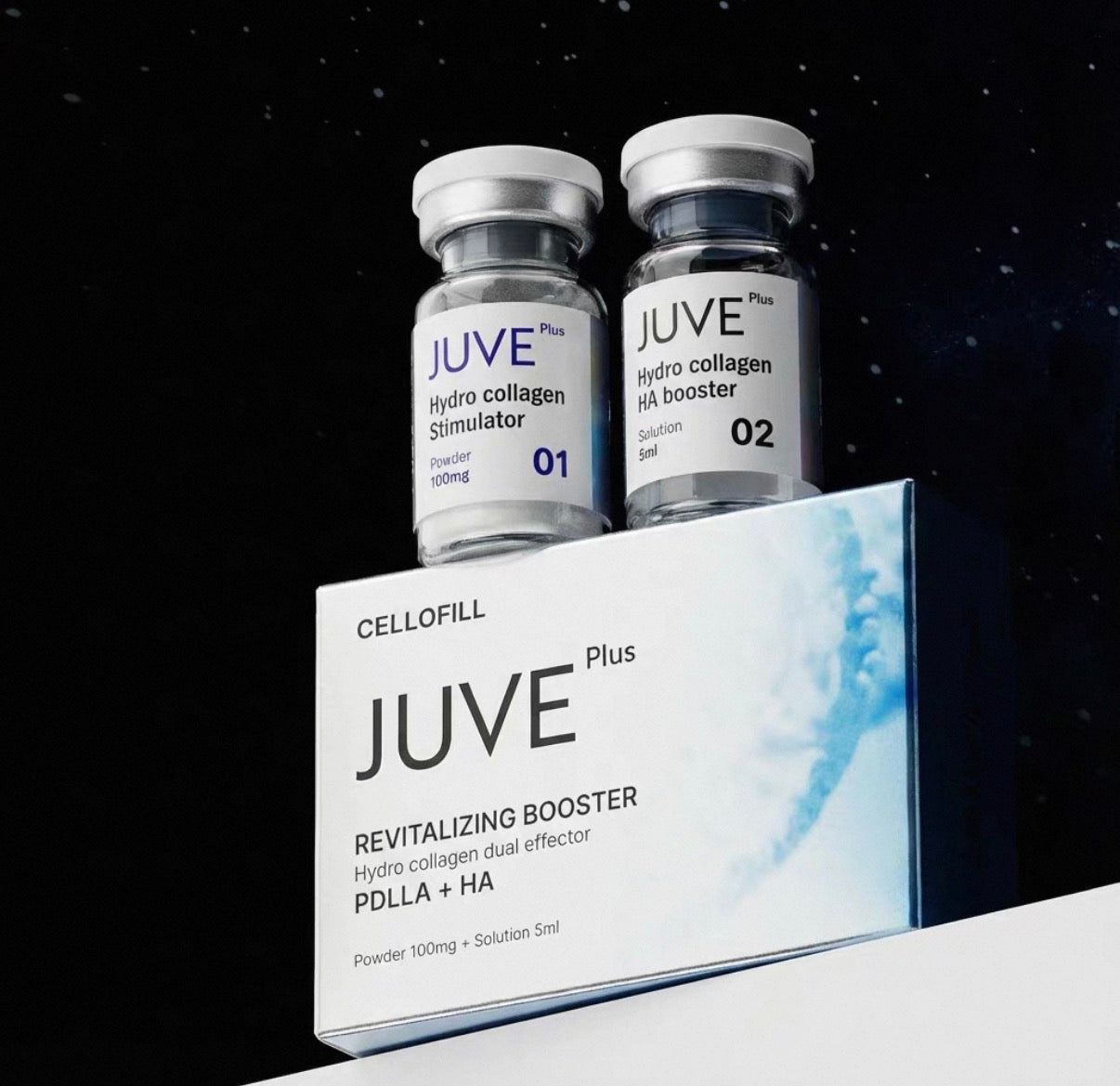 包順豐 賽羅菲 JUVEPLUS 童顏膠原蛋白提升精華液 CELLOFILL JUVE Plus REVITALIZING BOOSTER Hydro collagen dual effector PDLLA + HA 100mg+5ml