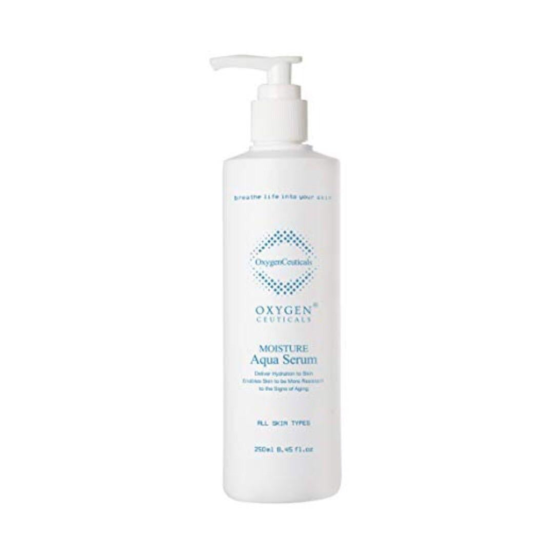 250ml 包順豐 韓國 OxygenCeuticals 水庫保濕精華 Moisture Aqua Serum 250ml。多層鎖水補濕穿透精華