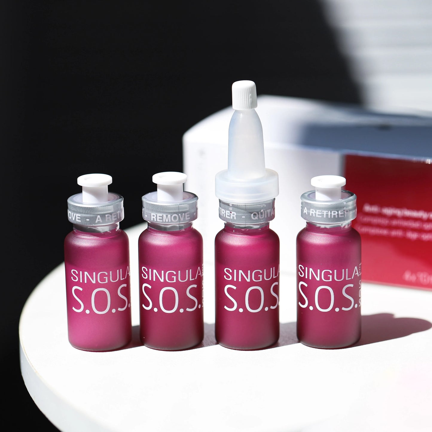 抗老緊致鼻祖 包順豐 西班牙Singuladerm 六勝肽SOS緊致精華10mlx4支 XPERT S.O.S.
Anti-aging beauty optimizing complex