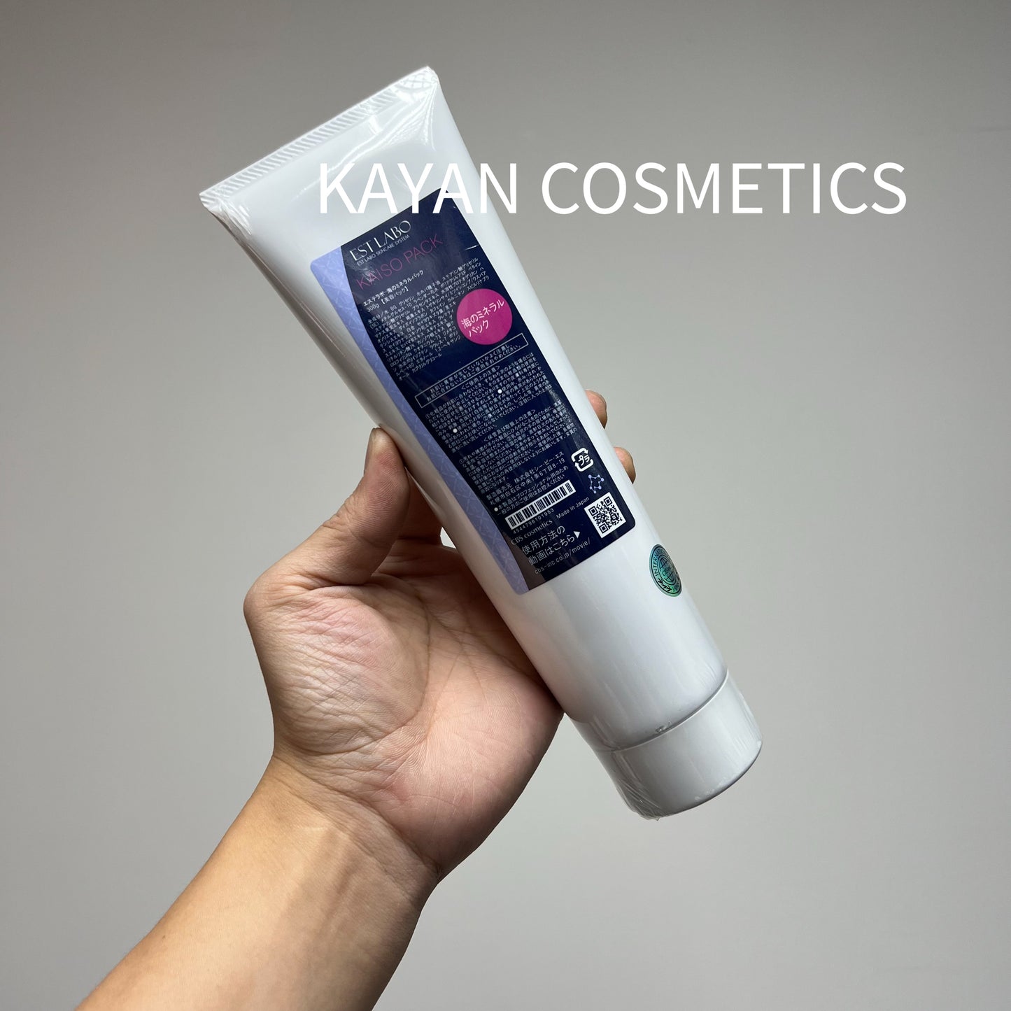 包順豐 ESTLABO 海藻塗抹式面膜300g/支SD930214。KAISO PACK