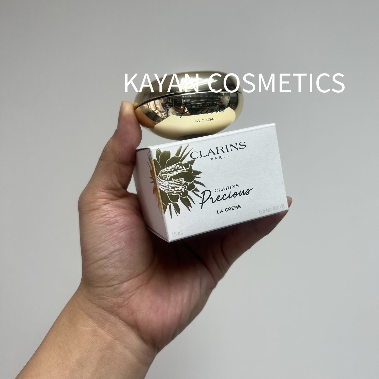 包順豐 CLARINS 月光寶瓶面霜15ml輕盈型 至臻凝時面霜 CLARINS Precious LA CReME