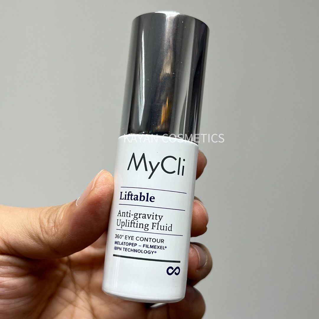 眼皮提拉 包順豐 意大利 MYCLI 360° 反重力眼霜15ml 眼皮收緊 淡化細紋改善黑眼圈眼袋緊致Liftable Anti-gravity Uplifting Fluid 360° EYE CONTOUR 15ml。MY CLI