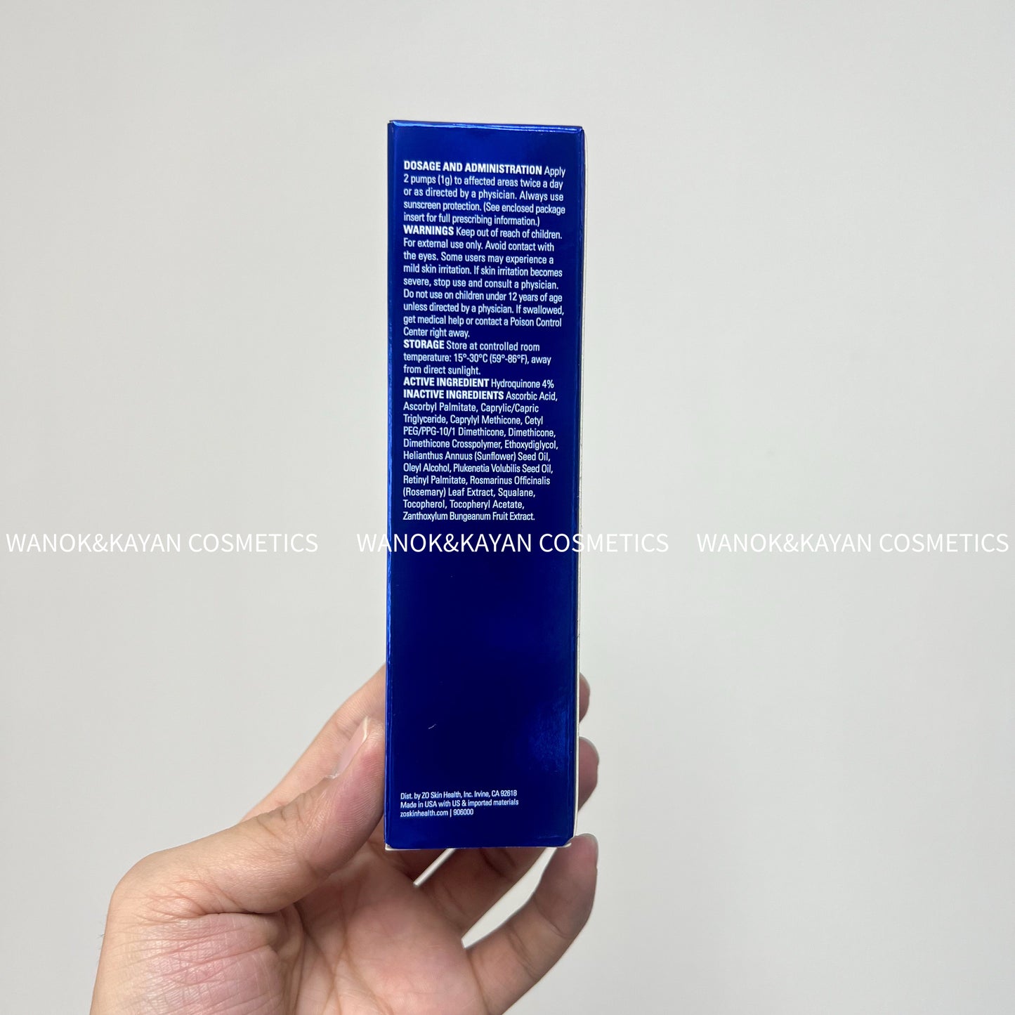 包順豐 美國 ZO skin health pigment control+ brightening creme 4% Hydroquinone +20% Vitamin C 81ml ZOskin。