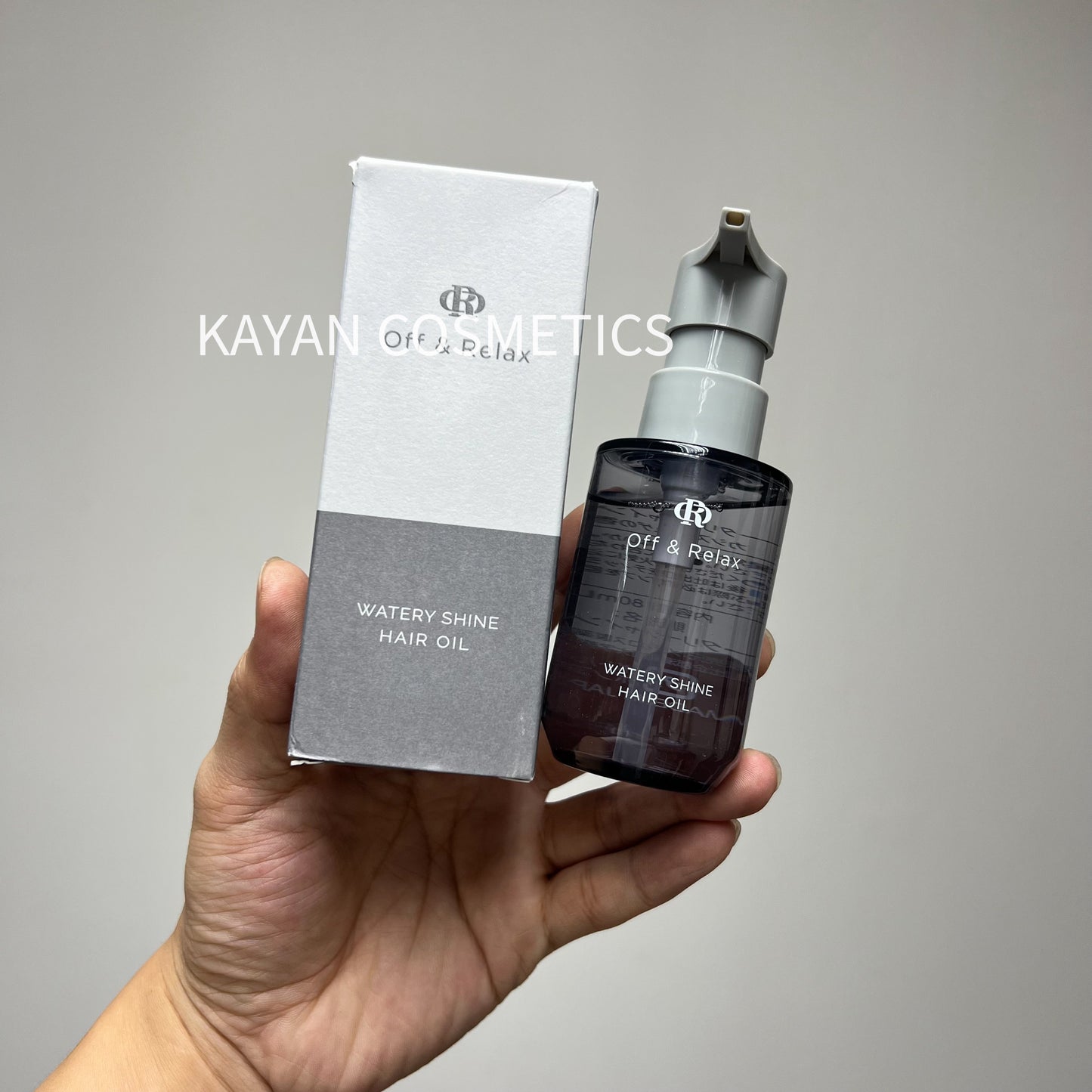 包順豐 offrelax 護髮精油防毛躁柔順護髮油 修護燙染乾枯 off&Relax WATERY SHINE HAIR OIL 80ml off relax