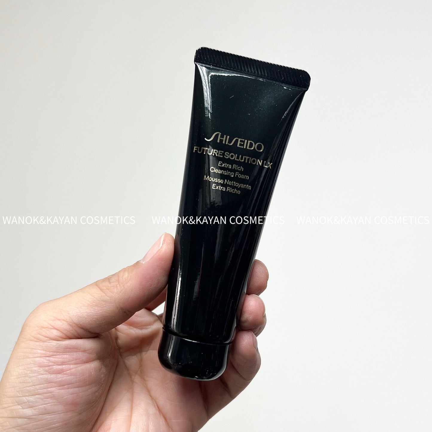 包順豐 資生堂 SHISEIDO 時光琉璃洗面奶 50ml Shiseido 晶鑽豐盈潔面泡沫 FUTURE SOLUTION LX Extra Rich Cleansing Foam