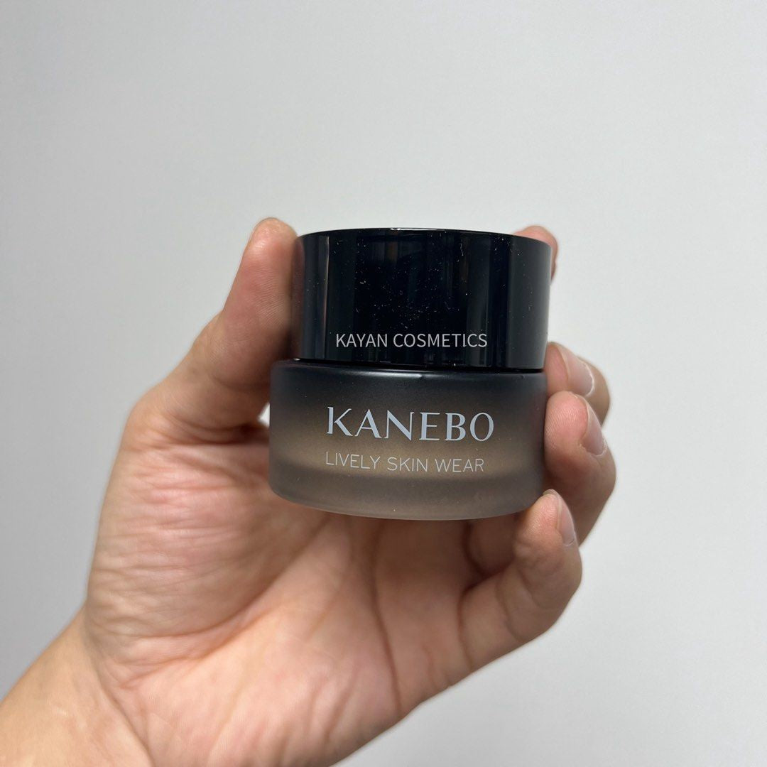 包順豐 Kanebo 嘉娜寶 原生活力精華粉底霜 妍採活力肌粉霜30g 養膚粉底液底妝乾皮 KANEBO LIVELY SKIN WEAR