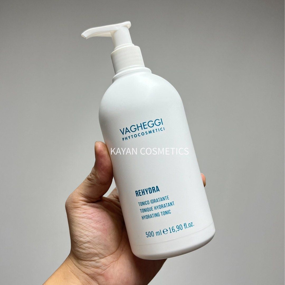 包順豐 意大利 VAGHEGGI 韻姿 水凝爽膚水 500ML REHYDRA hydratante Moisturising toning lotion