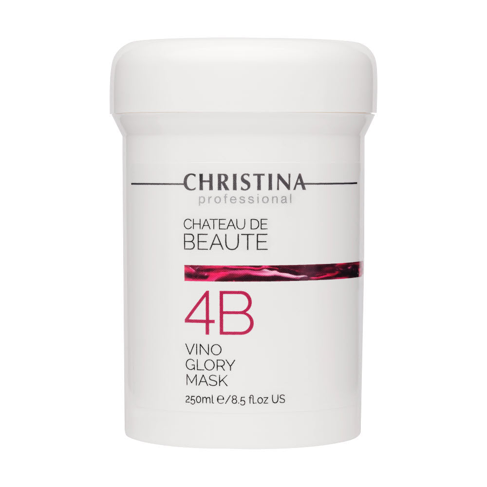 日期2027 包順豐 Christina 4B 紅酒緊致紅潤抗衰老面膜 4B VINO GLORY MASK 250ml