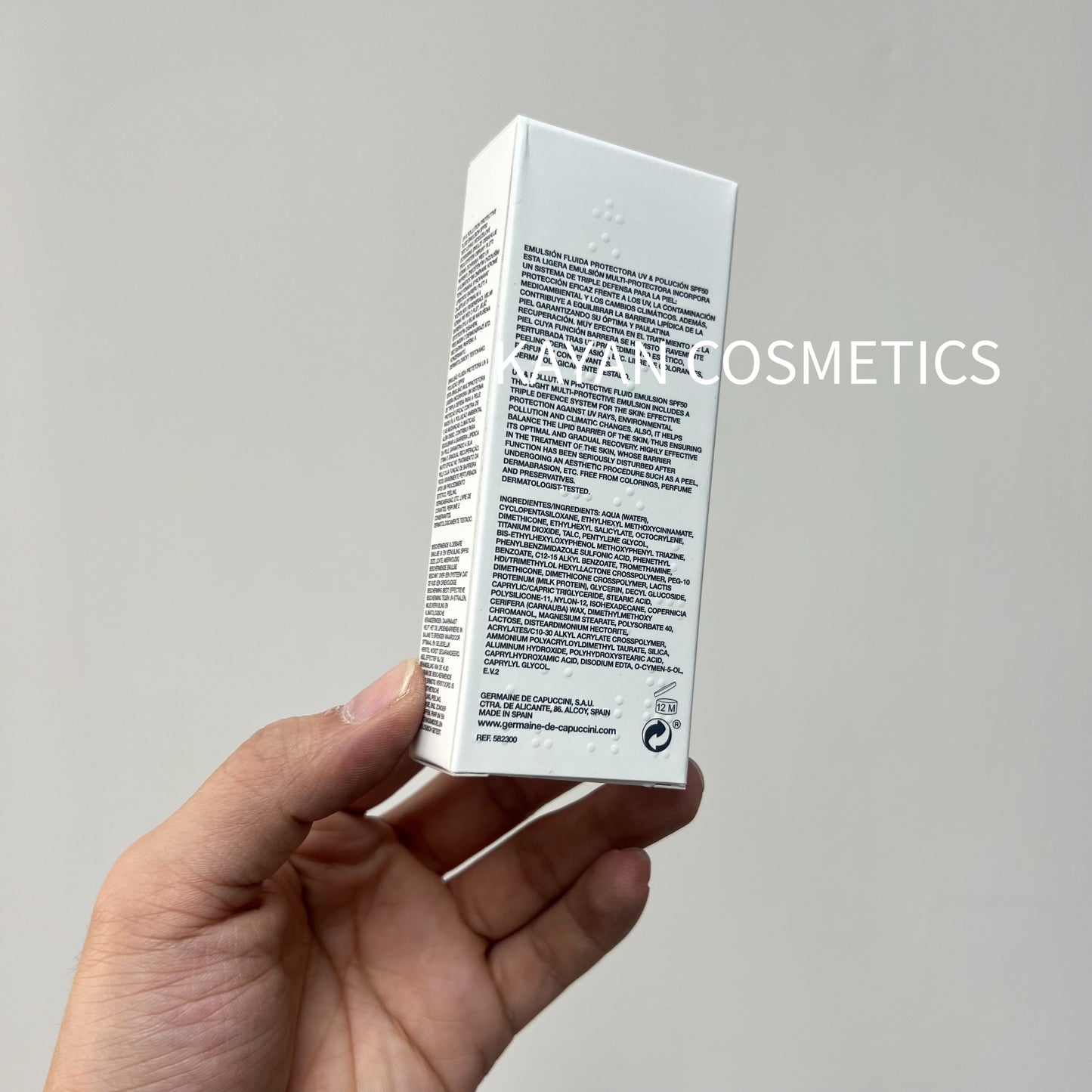 章小蕙推薦 包順豐 GERMAINE DE CAPUCCINI 修護防曬霜30ml 敏感肌清爽SYNERGYAGE UV + FR BLOCK SPF50 UVB/UVA+++ ALTA/HIGH germaine gdc