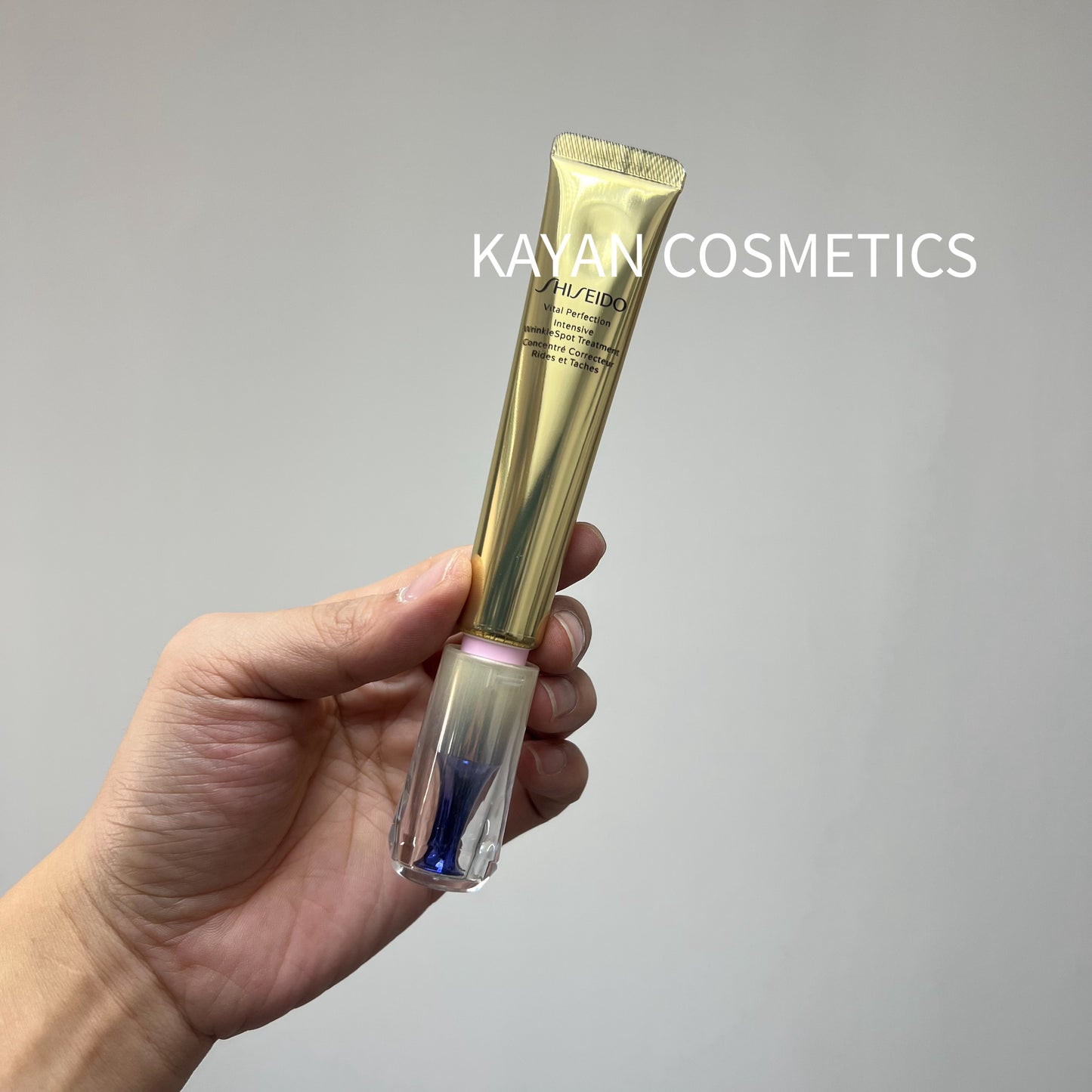 包順豐 純A小針管眼霜 新版 資生堂 悅薇 SHISEIDO 智感塑顏抗皺霜20ml 淡紋緊致 VITAL PERFECTION Intensive WrinkleSpot Treatment 重點抗皺亮白修護乳霜
