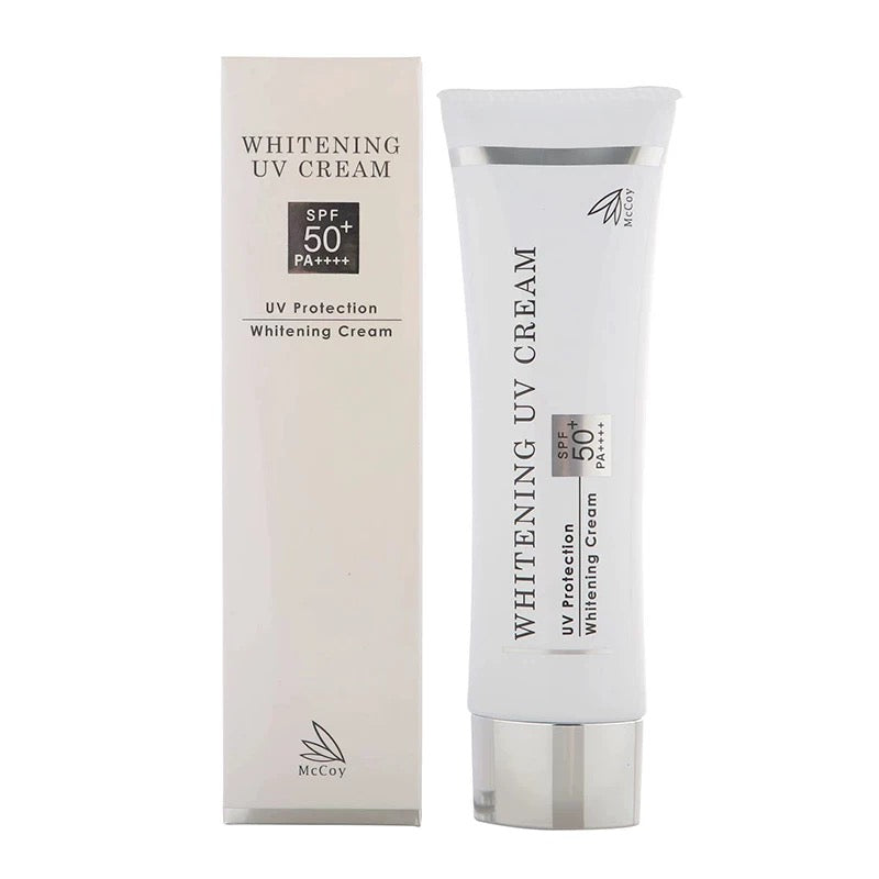 包順豐 日本 McCoy 美白防曬霜溫和親膚抵御藍光防水防汗無需卸妝 50g WHITENING UV CREAM