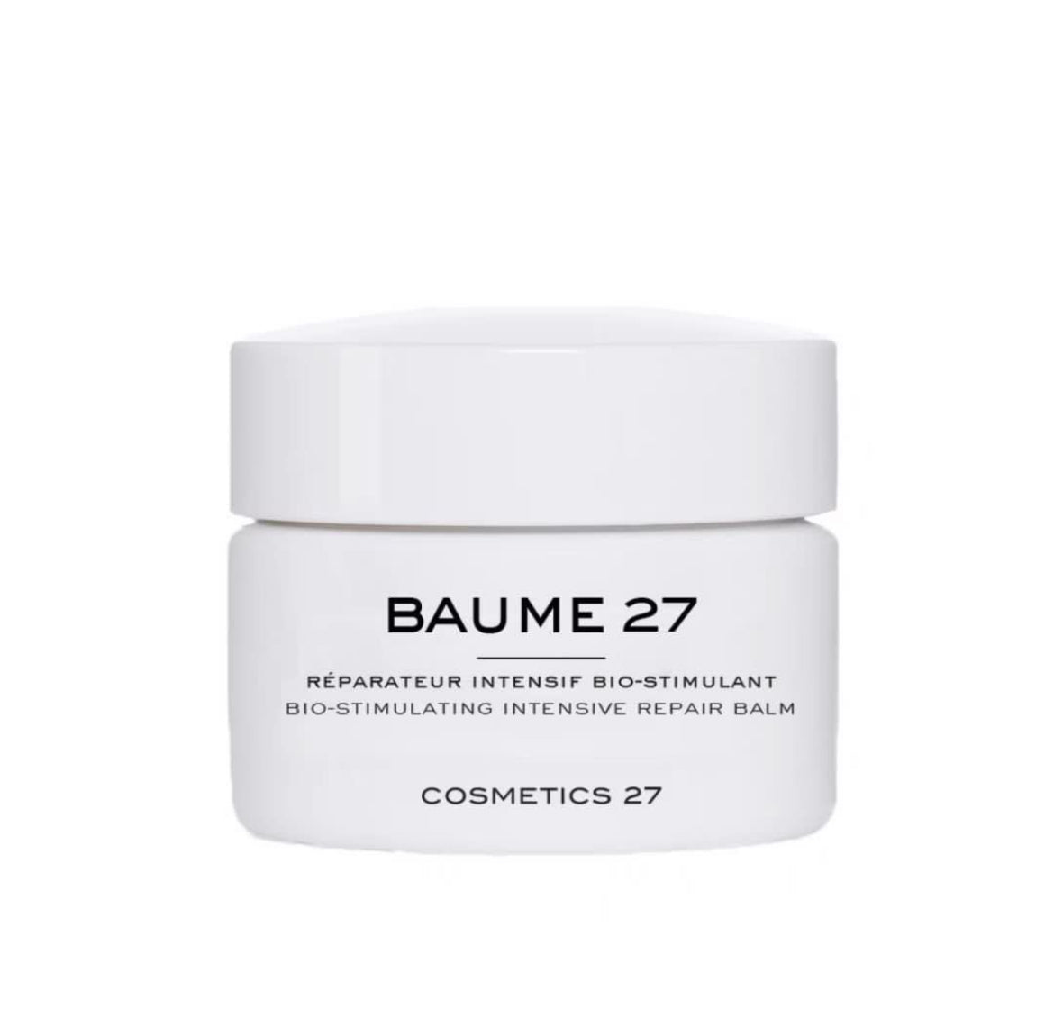 章小惠推薦 包順豐 法國 cosmetics27 面霜積雪草抗衰修復 滋潤版 C27。BAUME 27 COSMETICS 27。CREME RICHE REPARATION INTENSE
ADVANCED REPAIR RICH CREAM cosmetics 27
