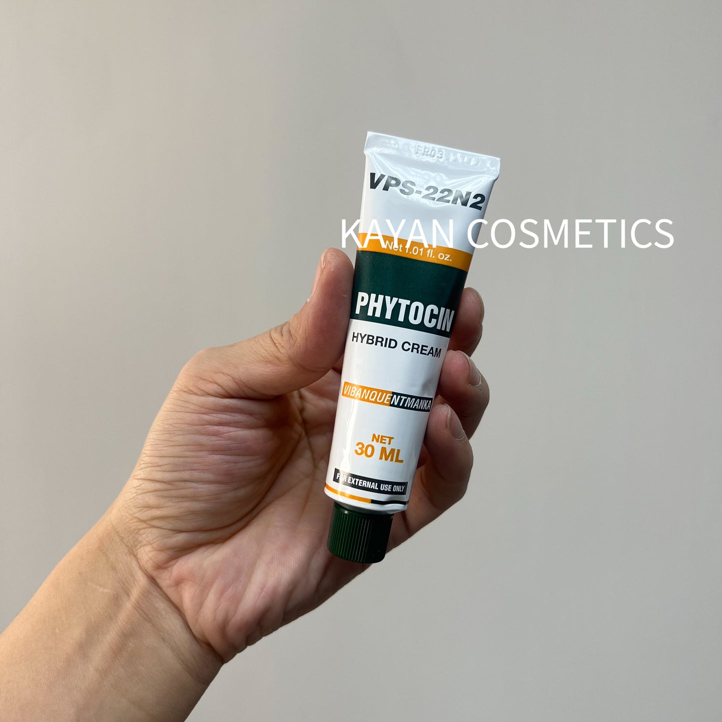 包順豐 韓國院線 PHYTOCIN 再生修復霜 VQM面霜退紅鎮 VPS-22N2 VOM VQM Phytocin Hybrid Cream 超素顏30ML (凹凸洞救星)