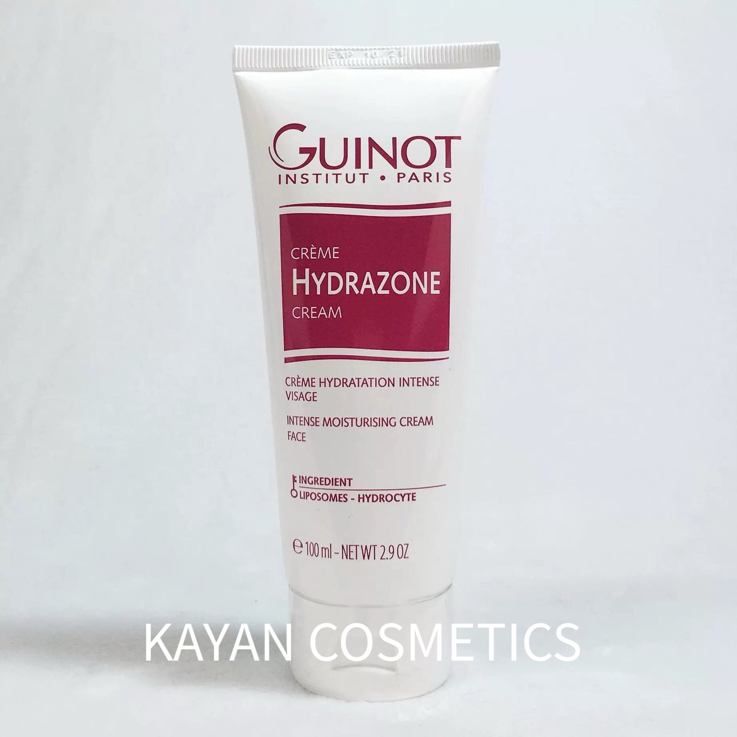 包順豐 法國 Guinot 維健美 特效水分霜白色保濕鎖水100ml院裝442504 GUINOT CRÈME HYDRAZONE CREAM