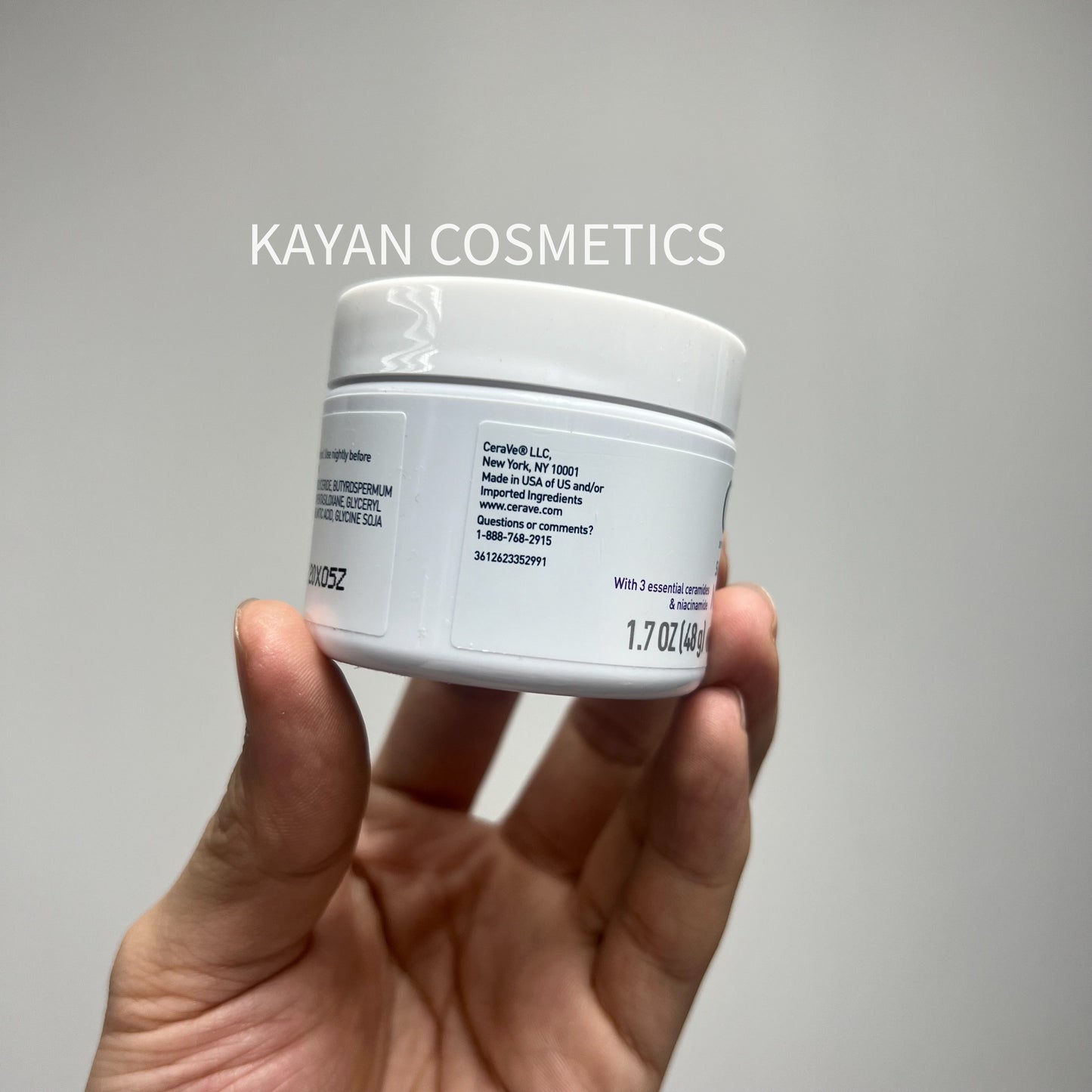 包順豐 Cerave 美國適樂膚 乳木果新生煥顔skin renewing 抗皺嫩膚美白保濕晚霜護膚 48g Skin Renewing Night Cream 適敏膚煥膚更新晚霜