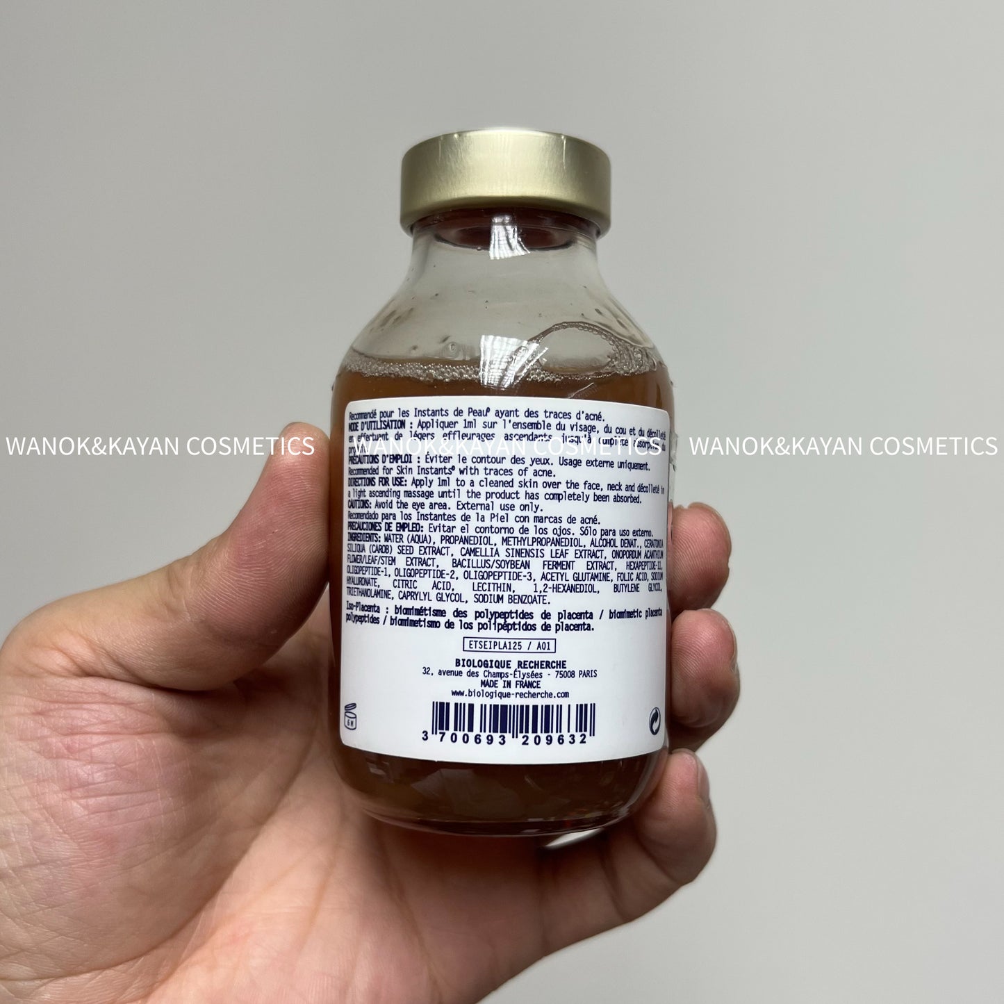 包順豐 原液之謎 法國 BR Biologique Recherche 胎盤滋養精華 30ml / 125ml ISO-PLACENTA SERUM AUTHENTIQUE