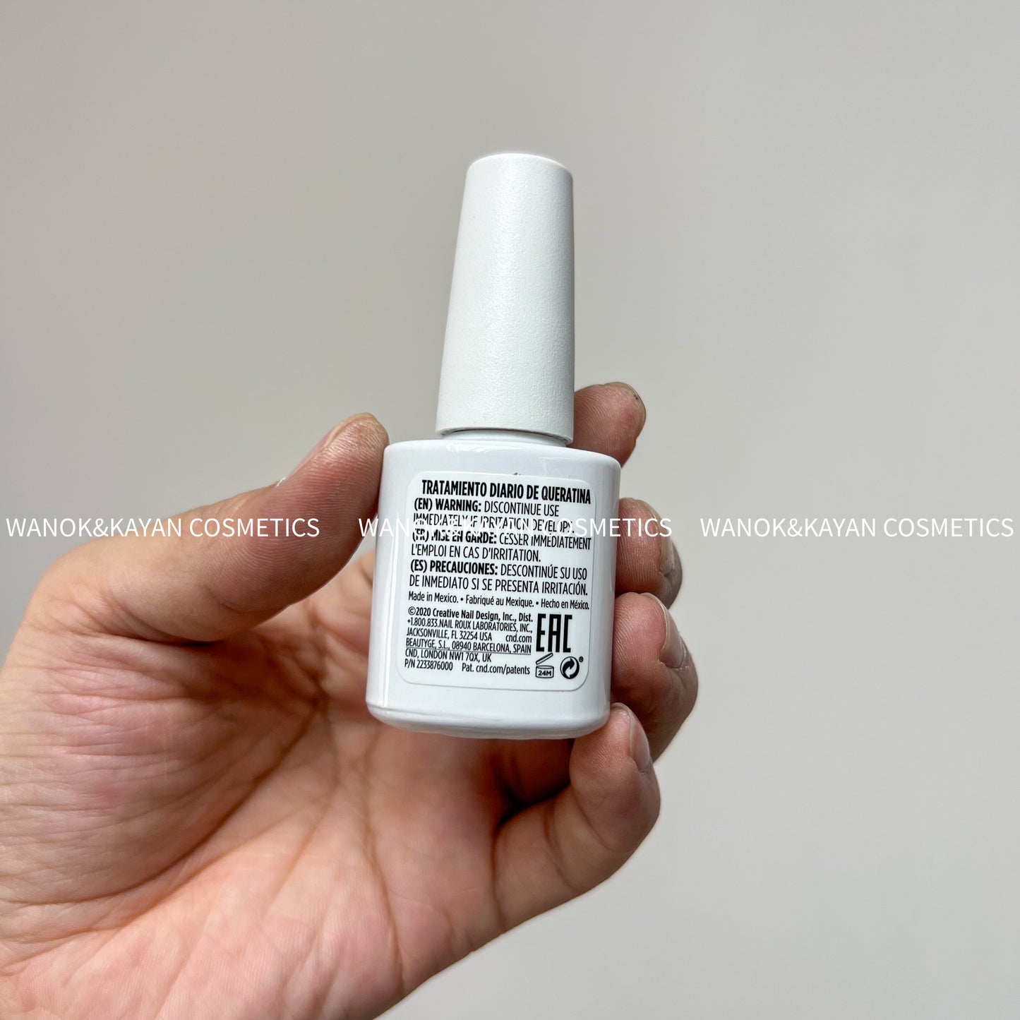 包順豐 美國 CND Rescue Rxx 15ml 多效護甲油 改善斷裂軟薄脆易分層 美甲受損 凹凸指甲。DAILY KERATIN TREATMENT TRAITEMENT KERATINE QUOTIDIEN