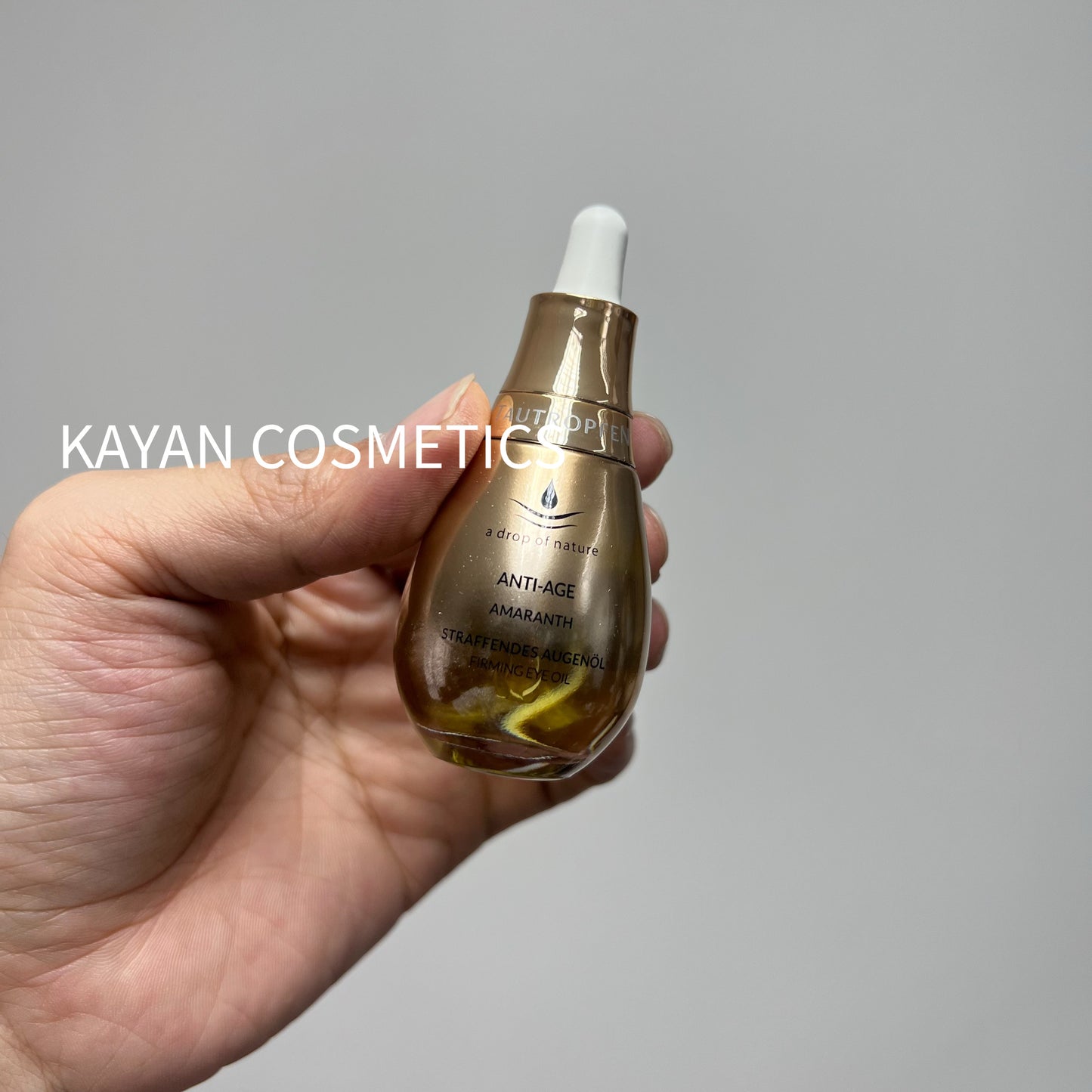 包順豐 德國 TAUTROPFEN 天露芬 眼部精华油眼部精油15ml ANTI-AGE AMARANTH STRAFFENDES AUGENOL FIRMING EYE OIL