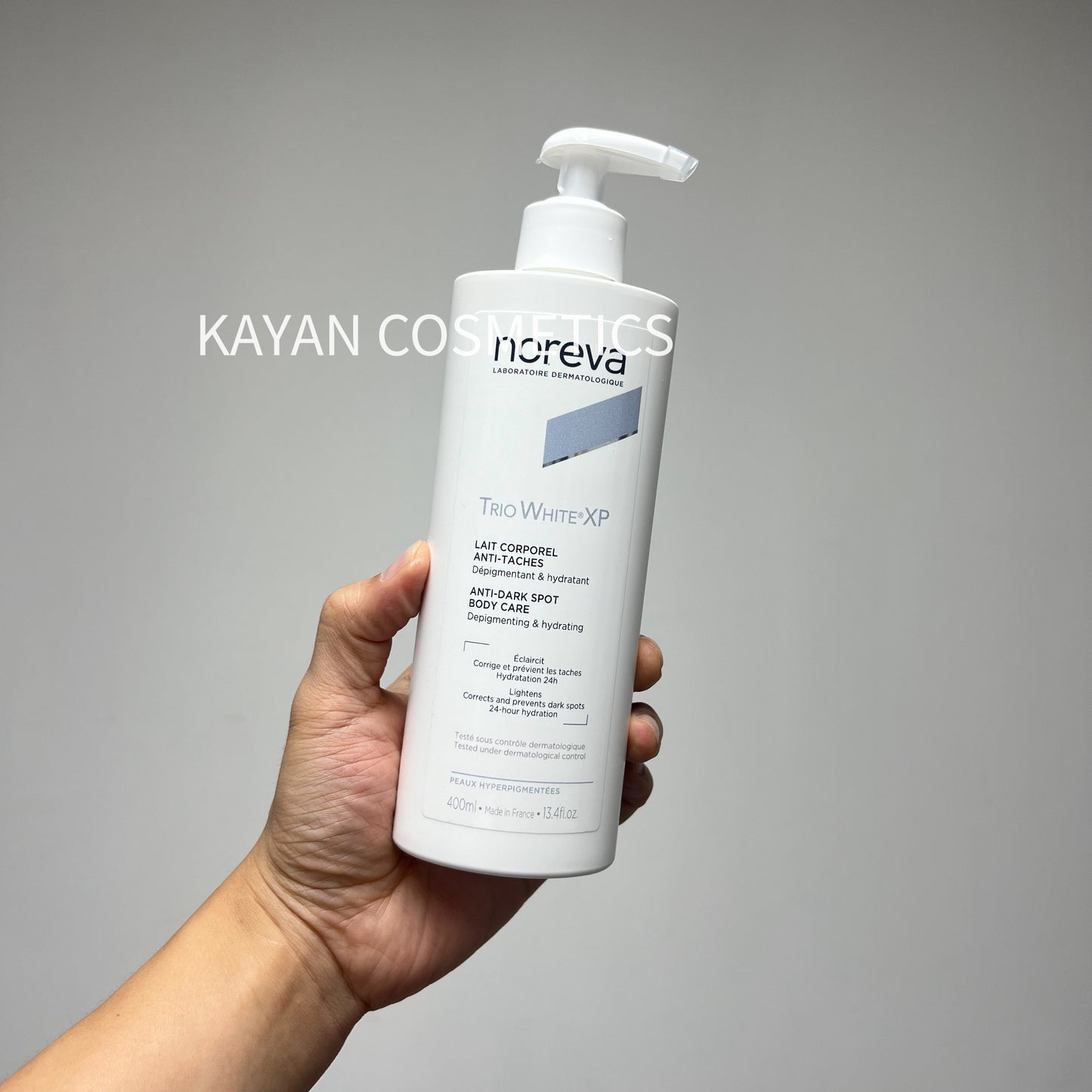 包順豐 法國 noreva身體乳xp白美煥法國保濕TRIO WHITE XP 歐諾顏400ML潤膚乳ANTI-DARK SPOT BODY CARE
