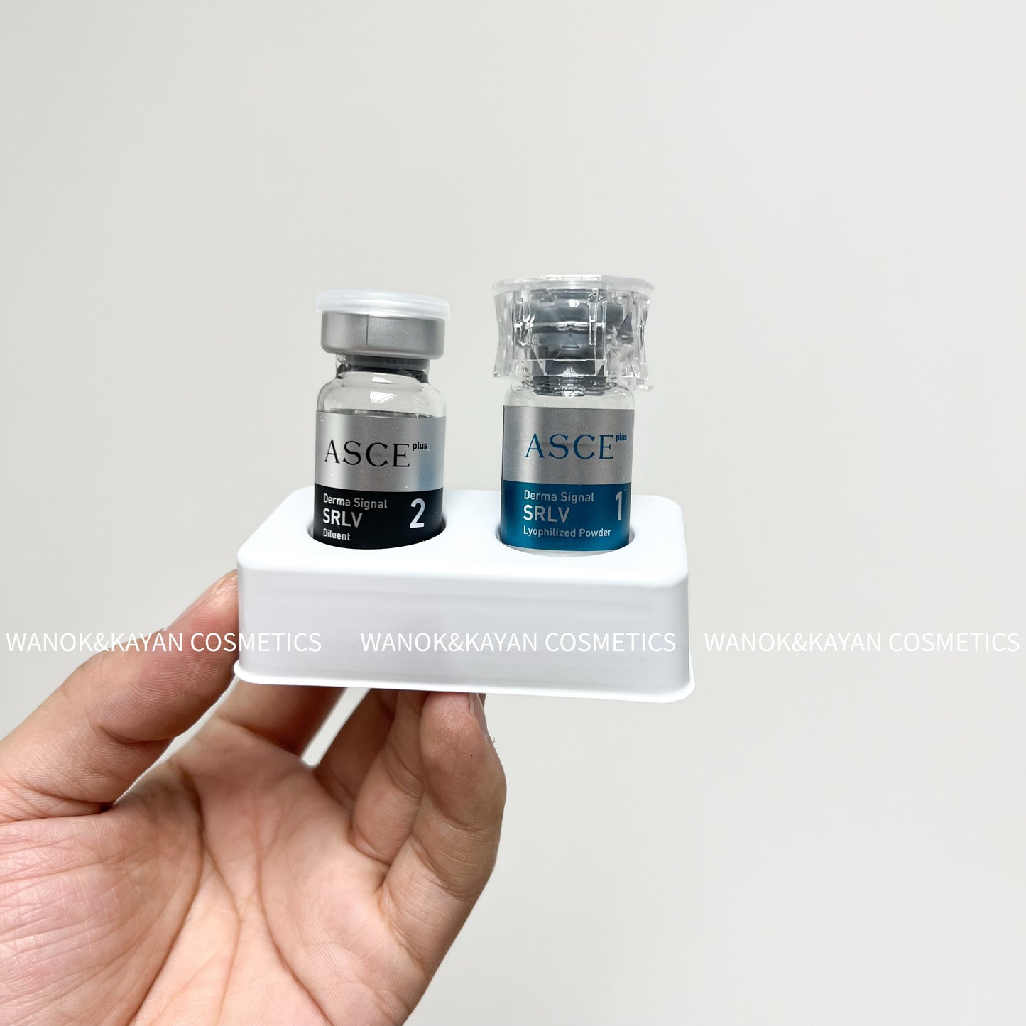 包順豐 ASCE Plus Derma Signal Kit SRLV-S 韓國版Lyophilized EXOSOME for Skin Rejuvenation外泌體20mg+5ml /Box