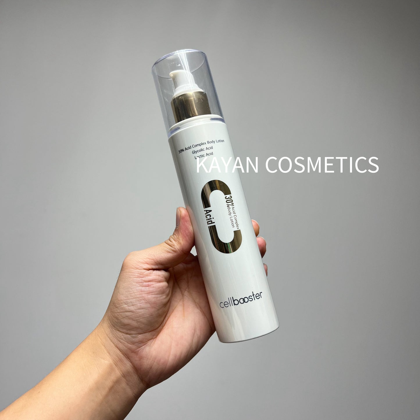 包順豐 美國 Cellbooster Body Lotion 30% 亮白果酸身體乳 200ml。ACID SKINCARE GLYCOLIC ACID LACTIC ACID 30% Acid Complex Body Lotion Cellbooster Cell booster 200ml