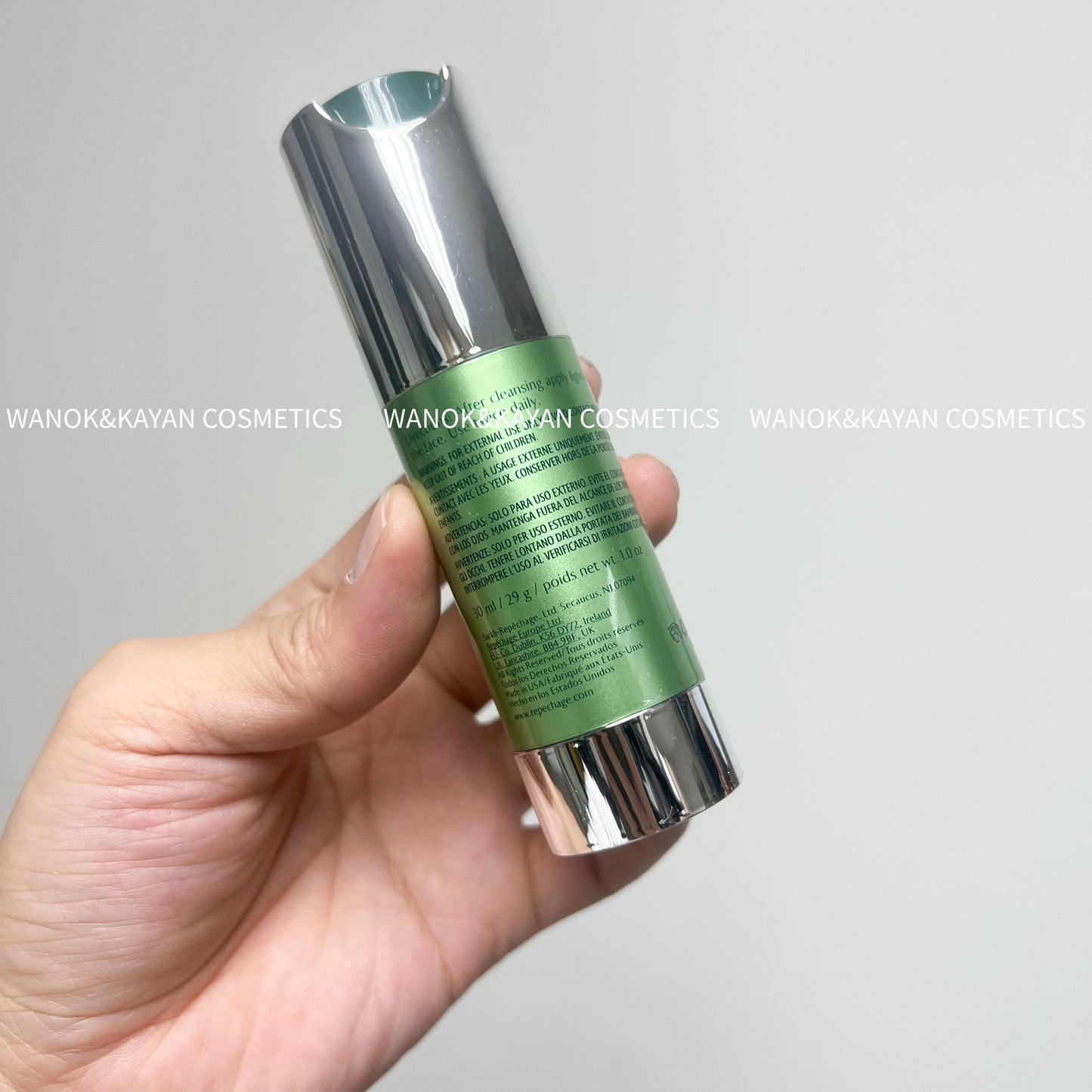 Repechage 瑞波琴 一夜退紅精華 海藻精華液 敏感煥活精華 小綠瓶祛痘舒緩精華 50ml Repechage Red Out Serum