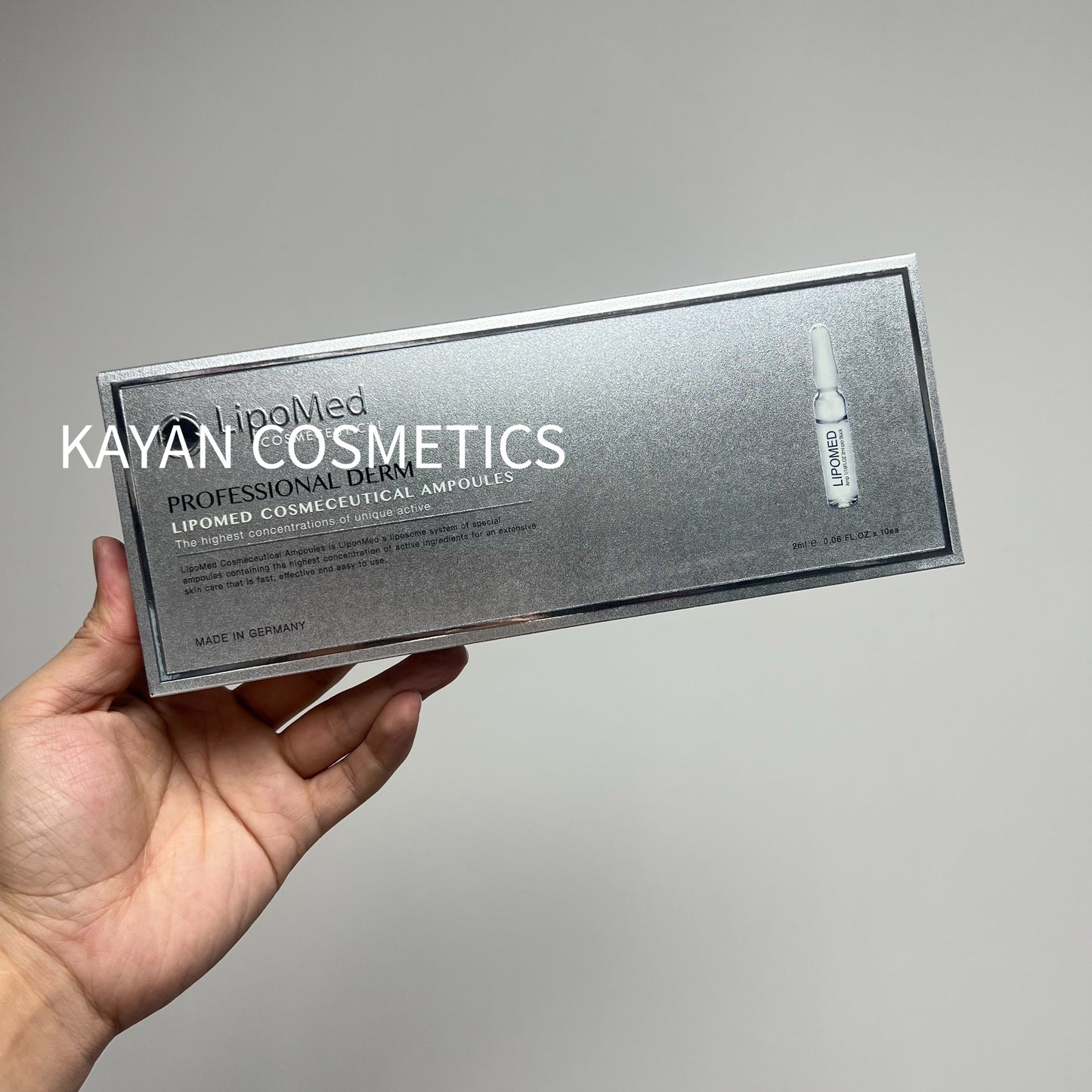 包順豐 LIPOMED 退紅補水安瓶 2ml x 10支 1920 Anti Couperose Ampoules