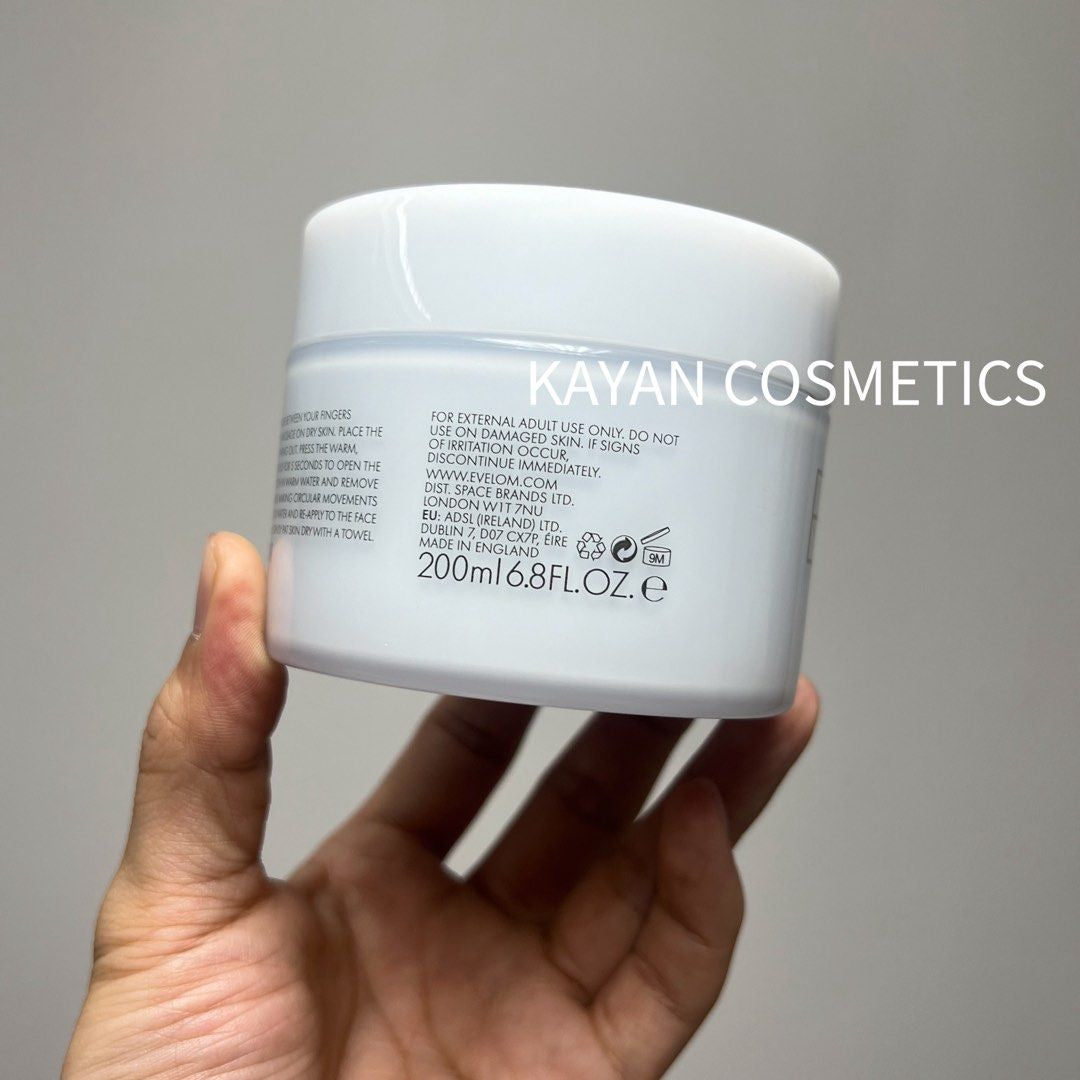 包順豐 Eve Lom 卸妝膏潔面膏200ml卸妝深層清潔 CLEANSER CReME。evelom。EVE LOM CLEANSER CREME DEMAQUILLANTE