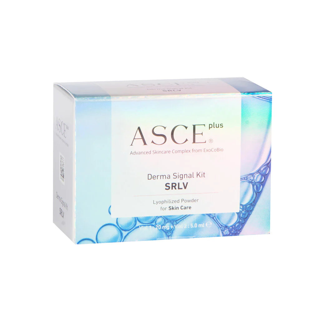 包順豐 ASCE Plus Derma Signal Kit SRLV-S 韓國版Lyophilized EXOSOME for Skin Rejuvenation外泌體20mg+5ml /Box