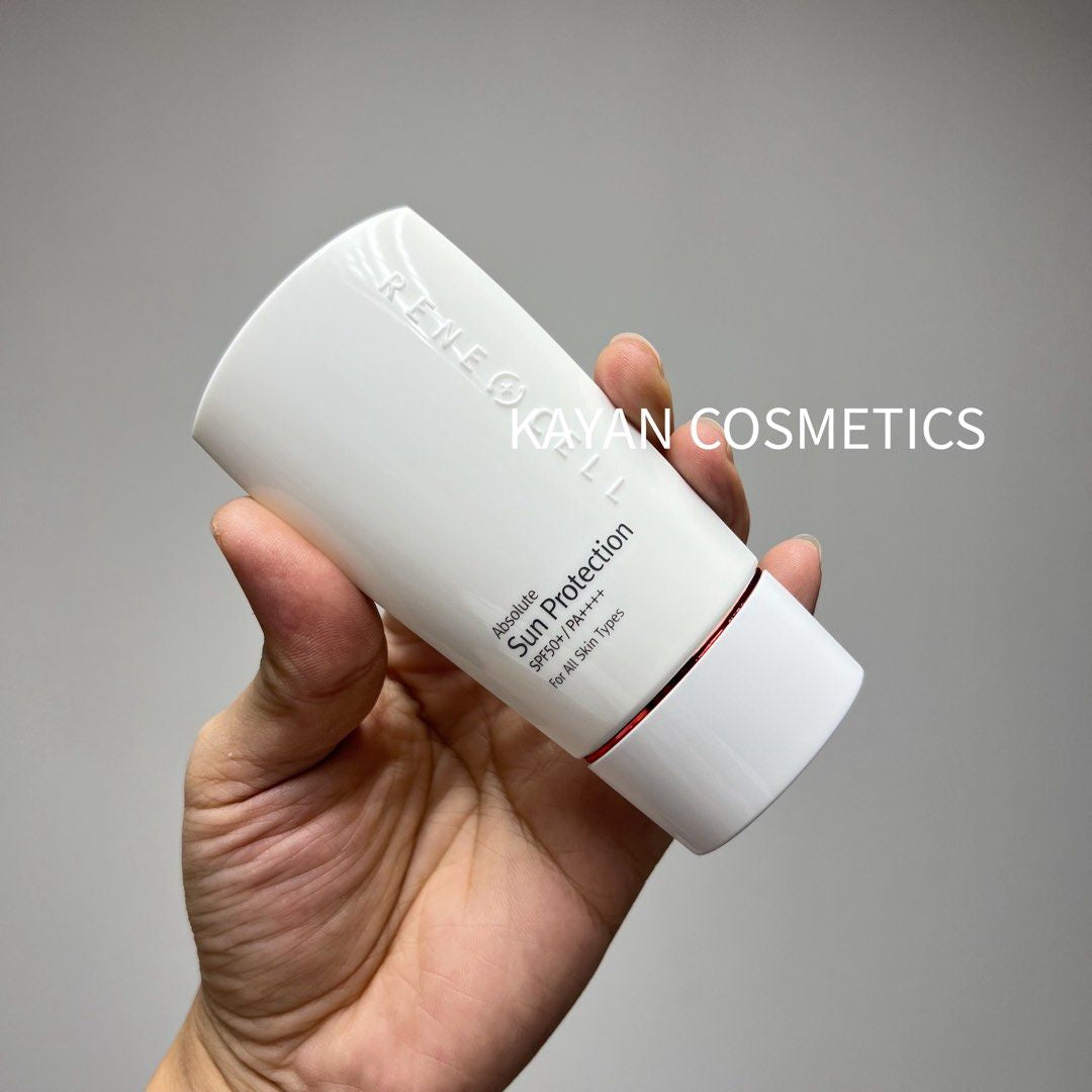 包順豐 韓國 潤妮秀 防曬霜隔離霜SPF50 PA防水控油霜 Renecell 潤妮秀 Rene Cell。Rene-Cell。ReneCell。Rene-Cell。Rene+Cell. Absolute Sun Protection SPFSO+/PA++++
