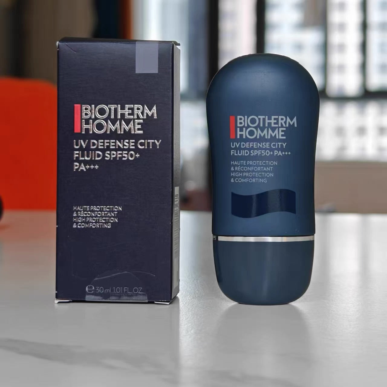 碧兒泉 Biotherm Homme 男士排毒防曬霜(UV Defense City Fluid SPF50+ PA+++