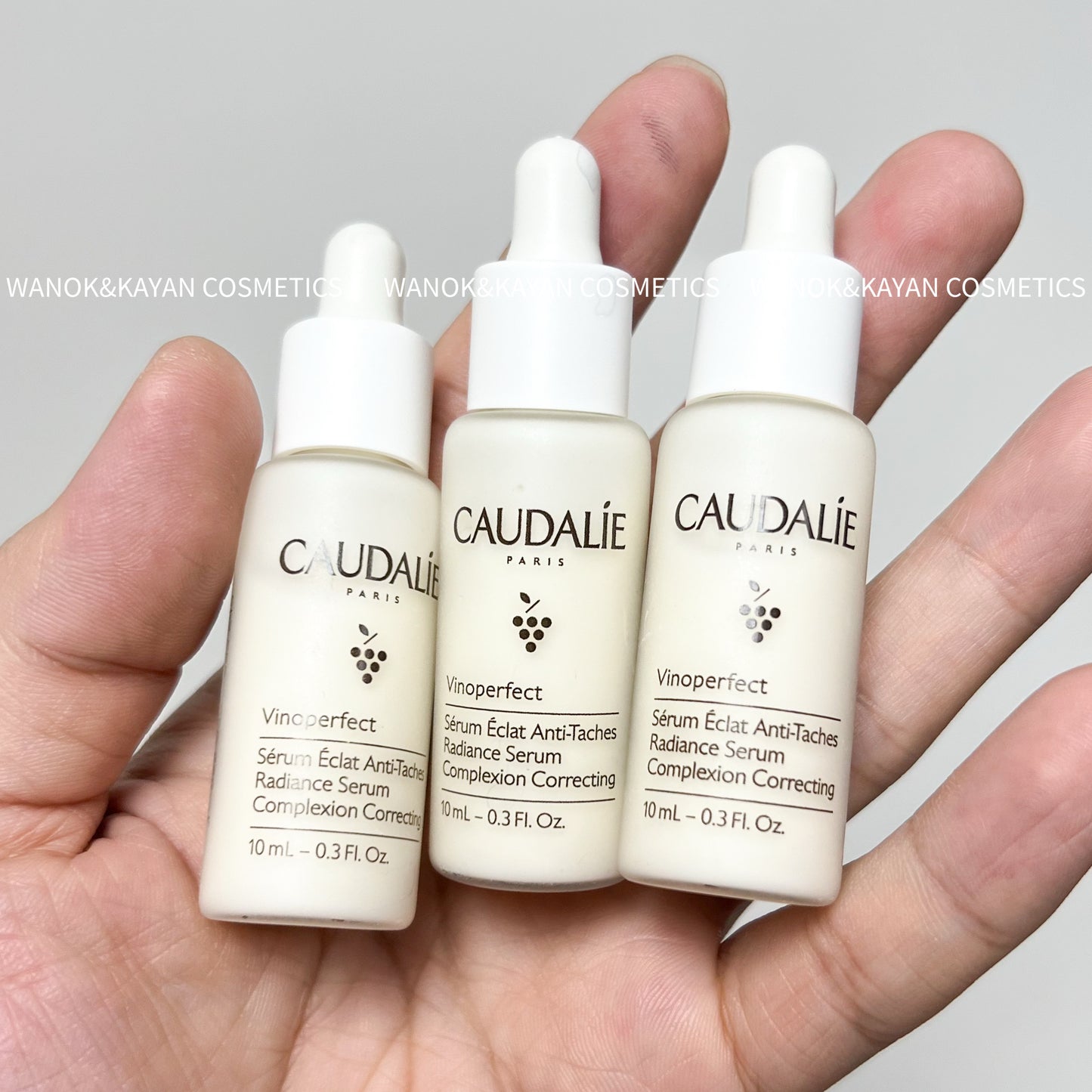 3支$228 包順豐 法國 Caudalie 歐緹麗 美白淡斑精華液30ml葡萄籽亮白亢氧化小奶瓶 VINOPERFECT SÉRUM eCLAT ANTI-TACHES RADIANCE SERUM