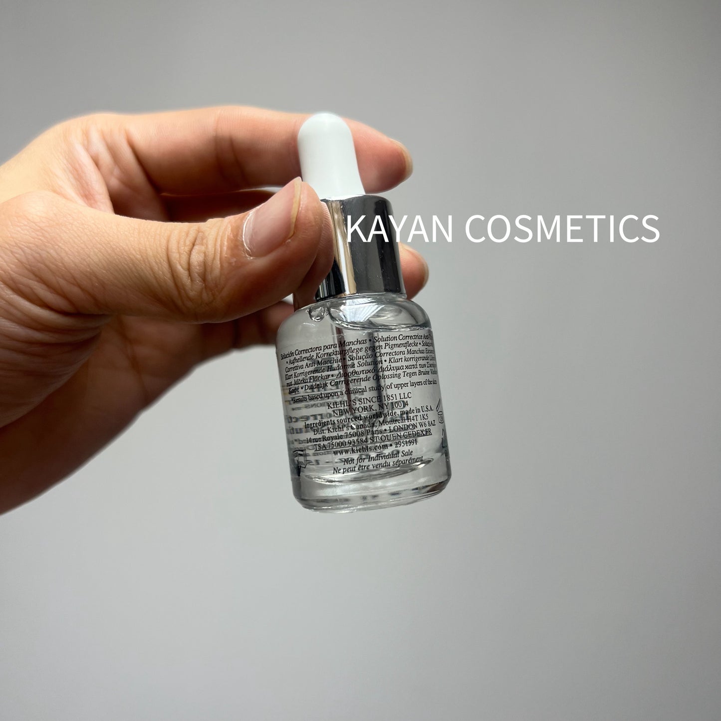 包順豐 Kiehl's Kiehls 科顏氏 Clearly Corrective Dark Spot Solution美白淡斑精華 集煥白均衡亮膚淡斑精華15ml 美白淡印