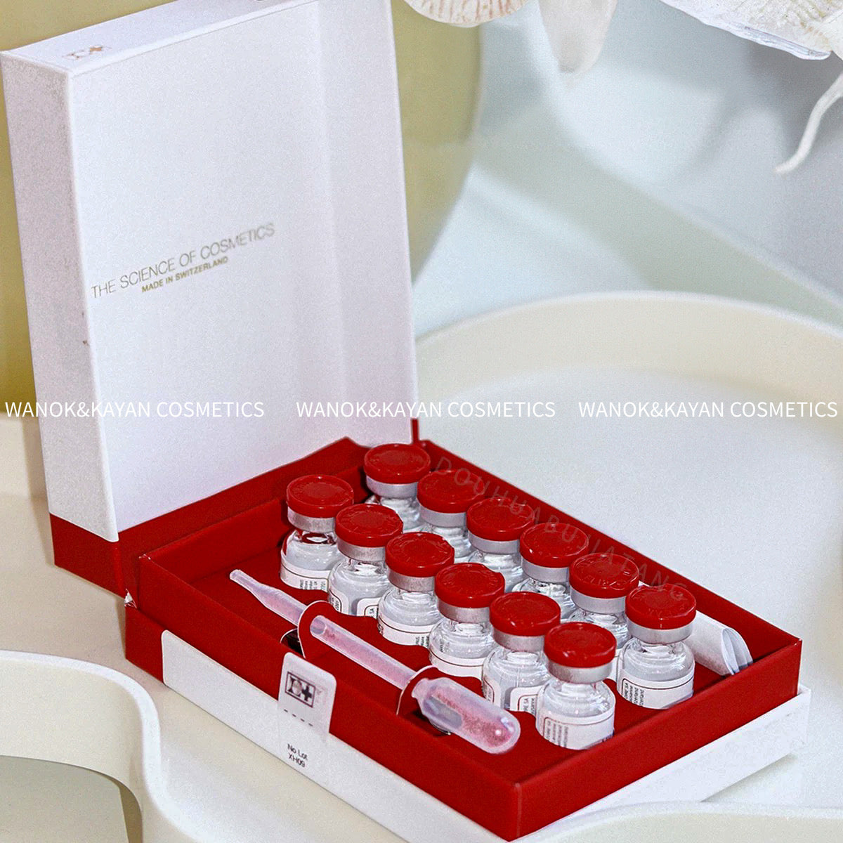 包順豐 瑞士 Cellcosmet 瑞妍 羊胎素密集修護活力精純液12支40% UltraCell Intensive