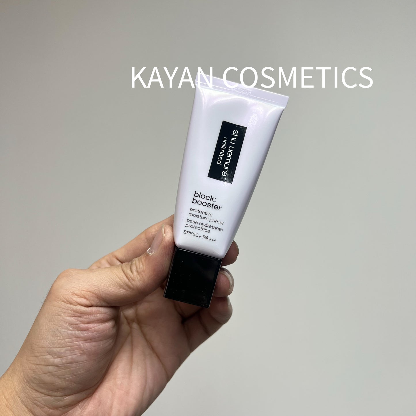 新款 包順豐 shu uemura unlimited 植村秀羽紗防曬隔離乳30ml紫色小方管 block: booster protective moisture primer base hydratante protectrice SPF50+ PA+++