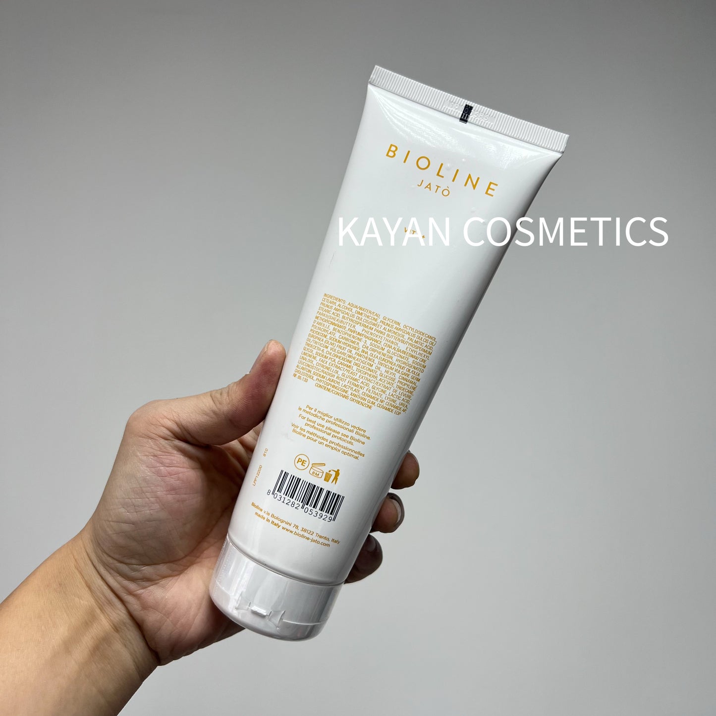緊致提拉 包順豐 意大利 Bioline Jato 泊歐藍 米藍米嵐 原生活力精華霜面霜200ml 院裝 緊致提升 VITA+ CREMA SUPERNUTRIENTE