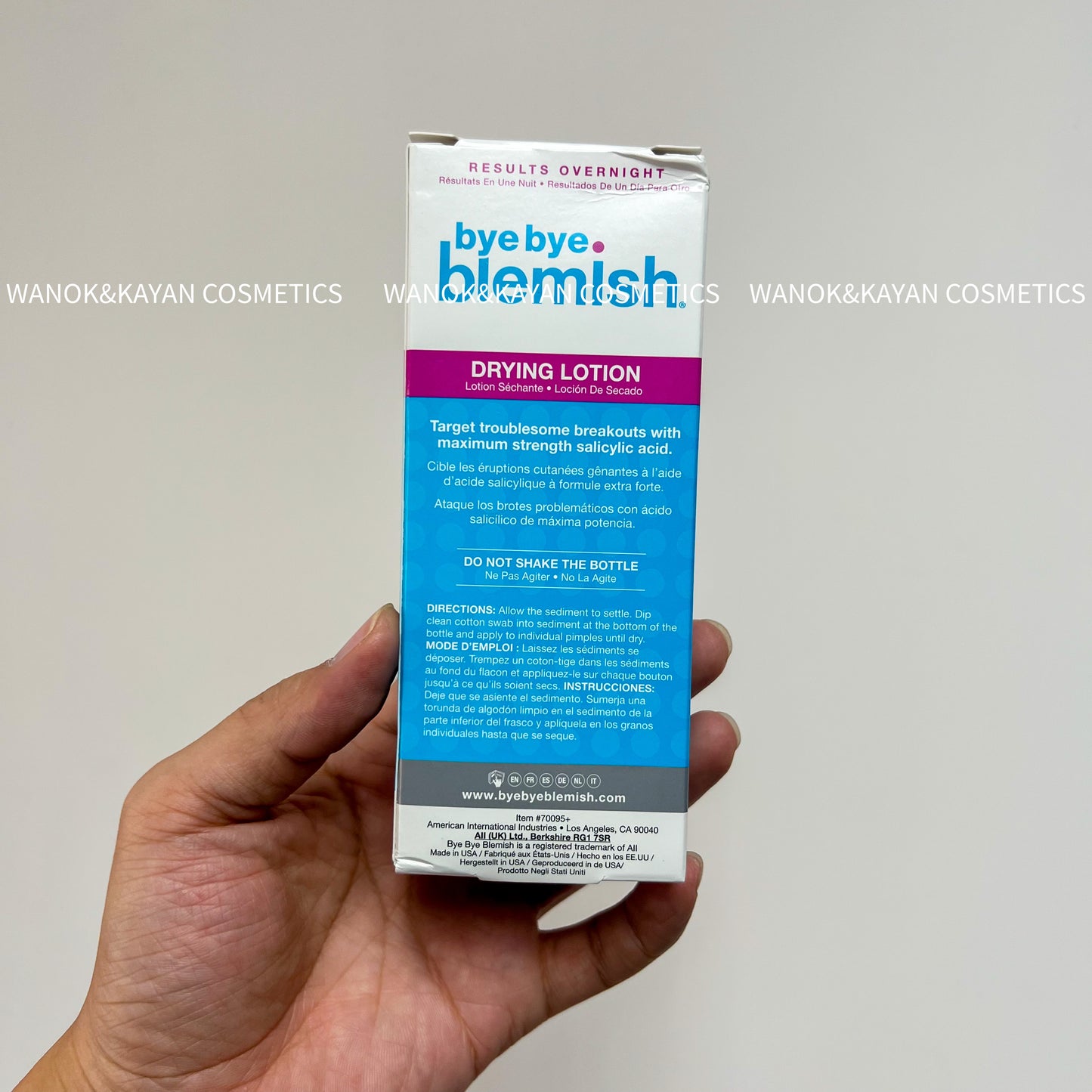 包順豐 美國 ByeByeBlemish 祛痘精華30ml DRYING LOTION bve bye. blemish。ByeBye Blemish