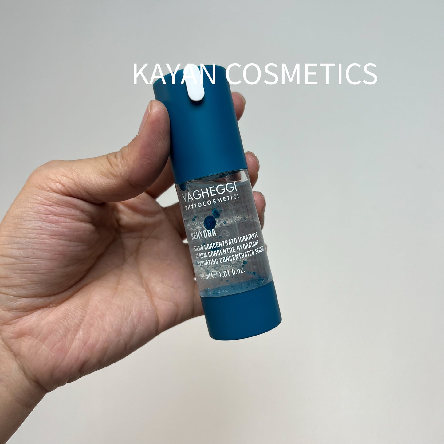 包順豐 韻姿 VAGHEGGI 海甘藍籽藍鑽精華 30ml REHYDRA SIERO CONCENTRATO IDRATANTE SERUM CONCENTRE HYDRATANT HYDRATING CONCENTRATED SERUM