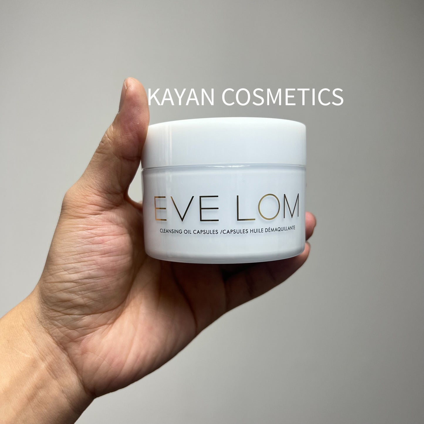 包順豐 EVE LOM 膠囊卸妝油煥採潔顏油50粒清潔保濕養膚早晚可用 CLEANSING OIL CAPSULES 卸妝淨膚精油膠囊 50粒 EVELOM