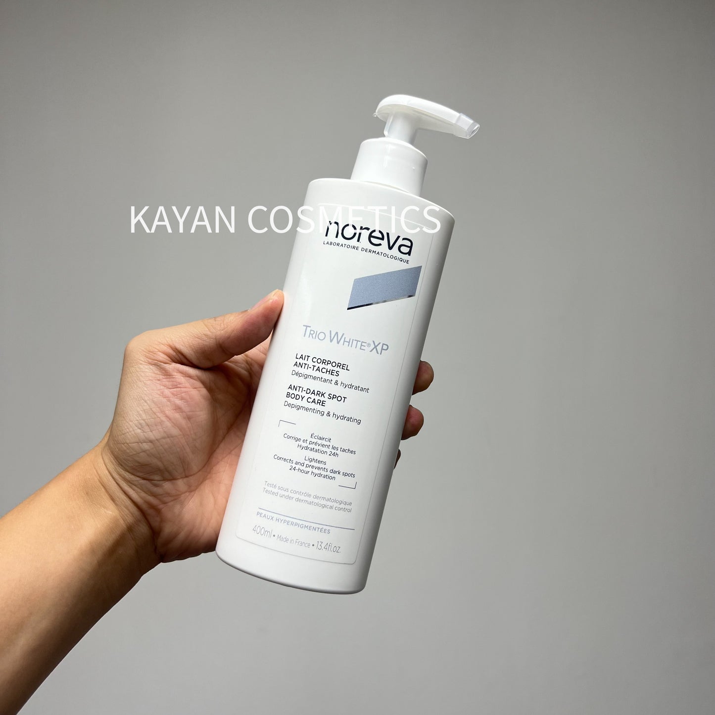 包順豐 法國 noreva身體乳xp白美煥法國保濕TRIO WHITE XP 歐諾顏400ML潤膚乳ANTI-DARK SPOT BODY CARE