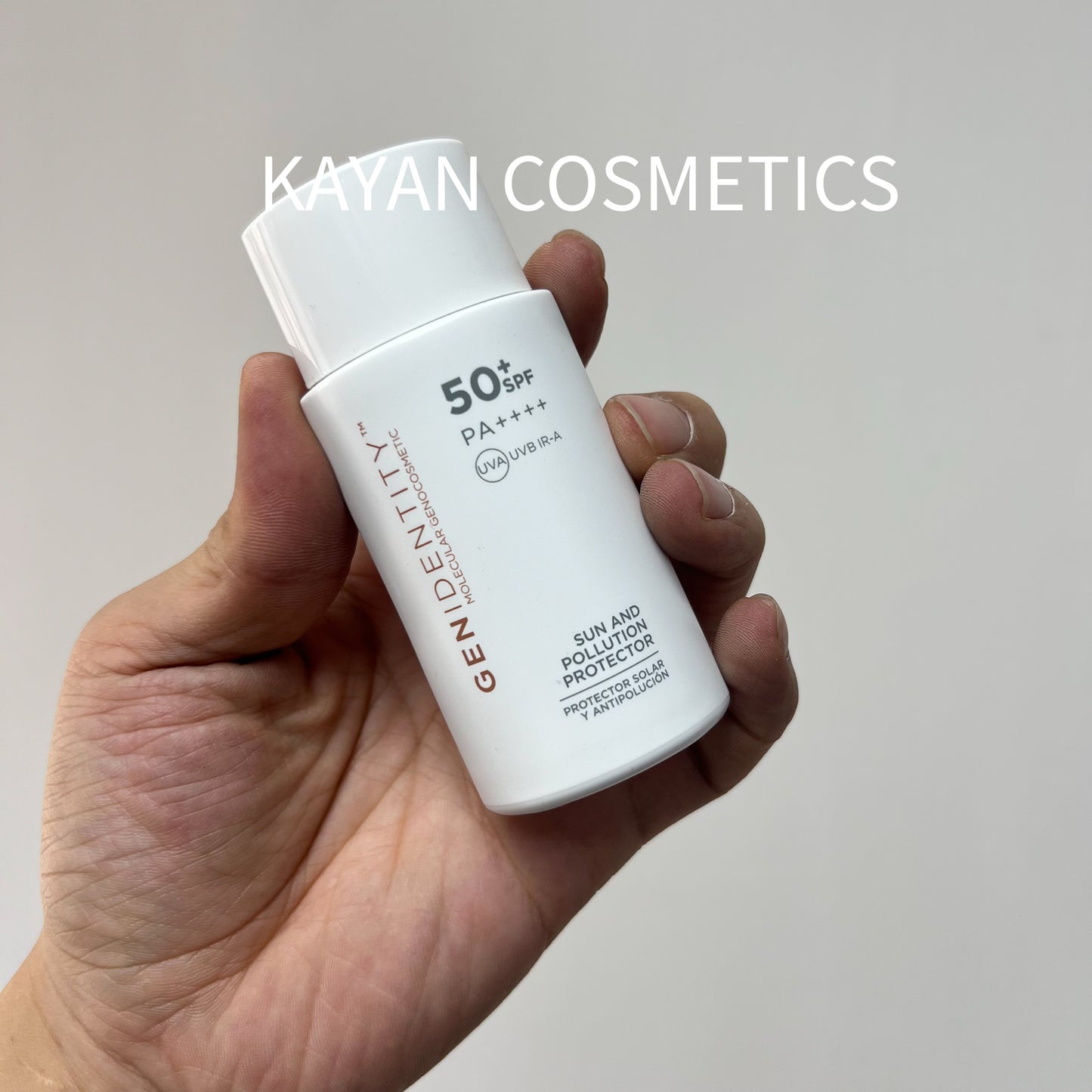 包順豐 西班牙 簡妮緹 Genidentity 防曬乳SPF50 SUN AND POLLUTION PROTECTOR