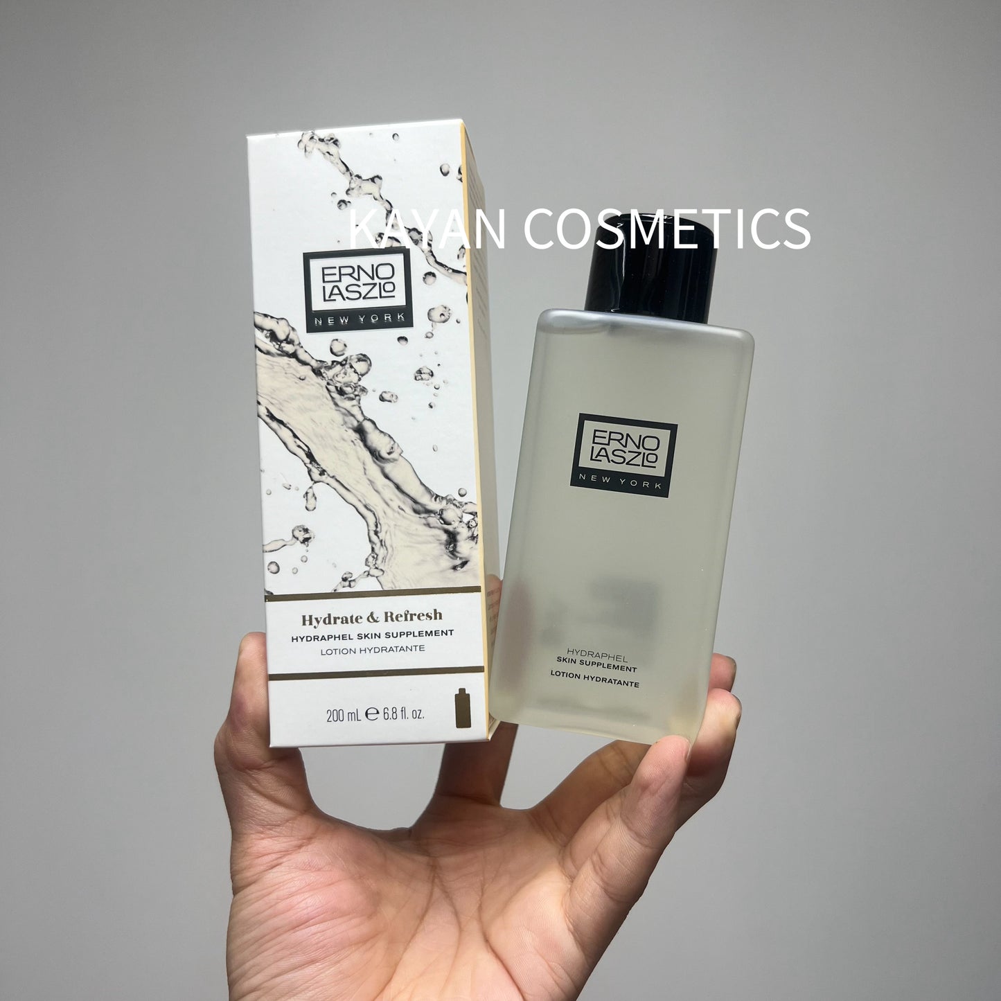 包順豐 美國 erno laszlo HYDRAPHEL滋潤保濕護膚水(蛋白水)60ml / 200ml Hydrate & Refresh HYDRAPHEL SKIN SUPPLEMENT LOTION HYDRATANTE ernolaszlo 奧倫納素 777888