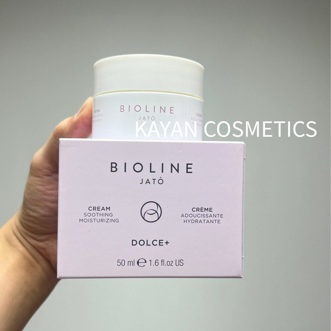 修護補水 包順豐 意大利 Bioline Jato 米藍 米嵐 泊歐藍 原生舒緩滋潤面霜 50ml DOLCE+ ADDOLCENTE IDRATANTE